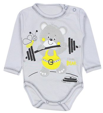 TupTam Langarmbody TupTam Unisex Baby Langarm-Body mit Aufdruck 5er Set