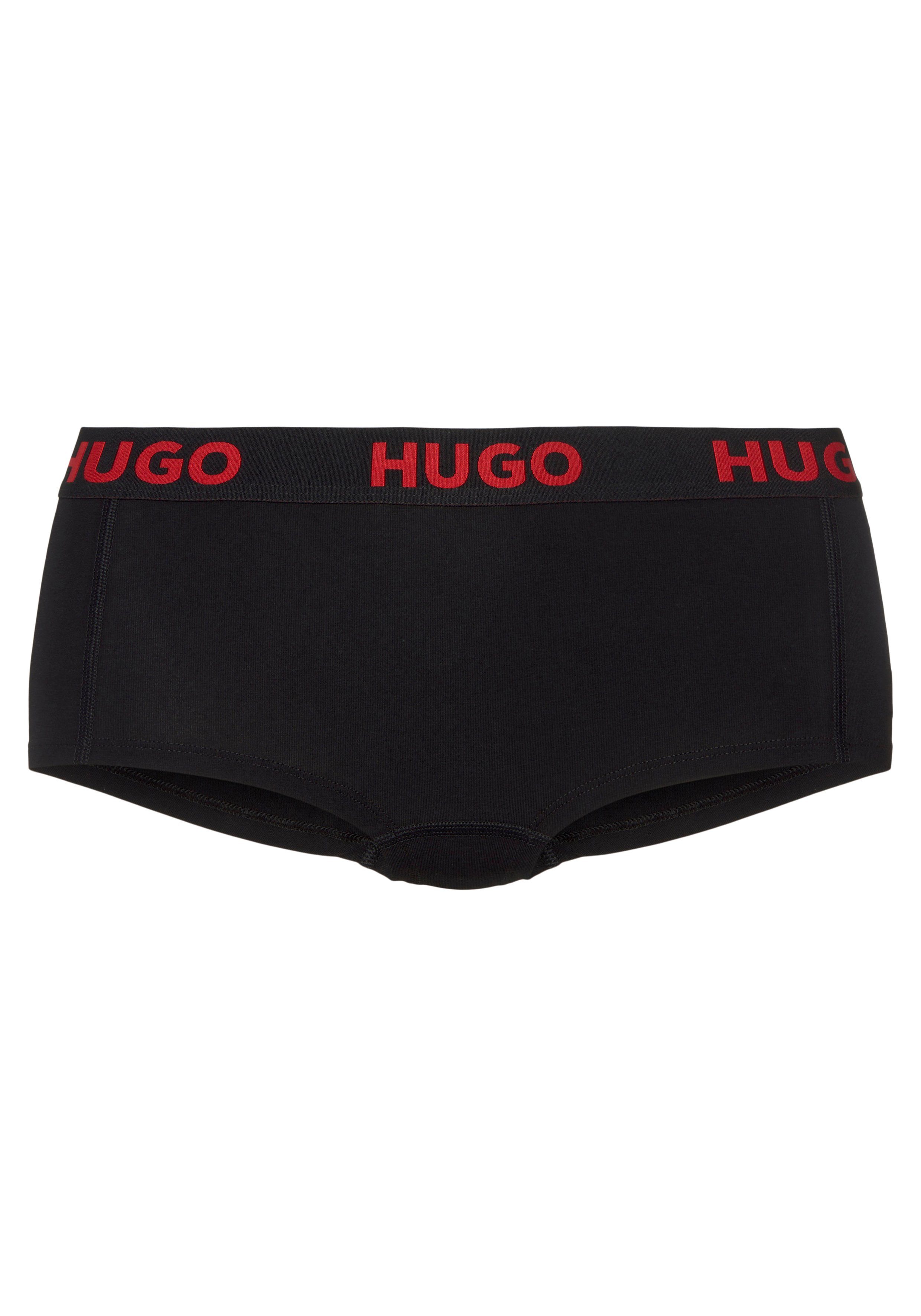 HUGO Panty BOYLEG SPORTY LOGO mit Logoschriftzug