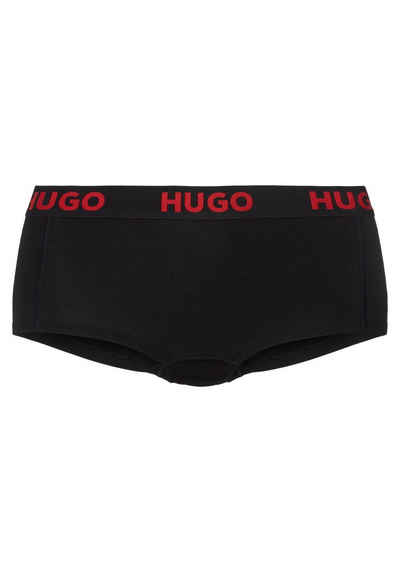 HUGO Panty BOYLEG SPORTY LOGO mit Logoschriftzug