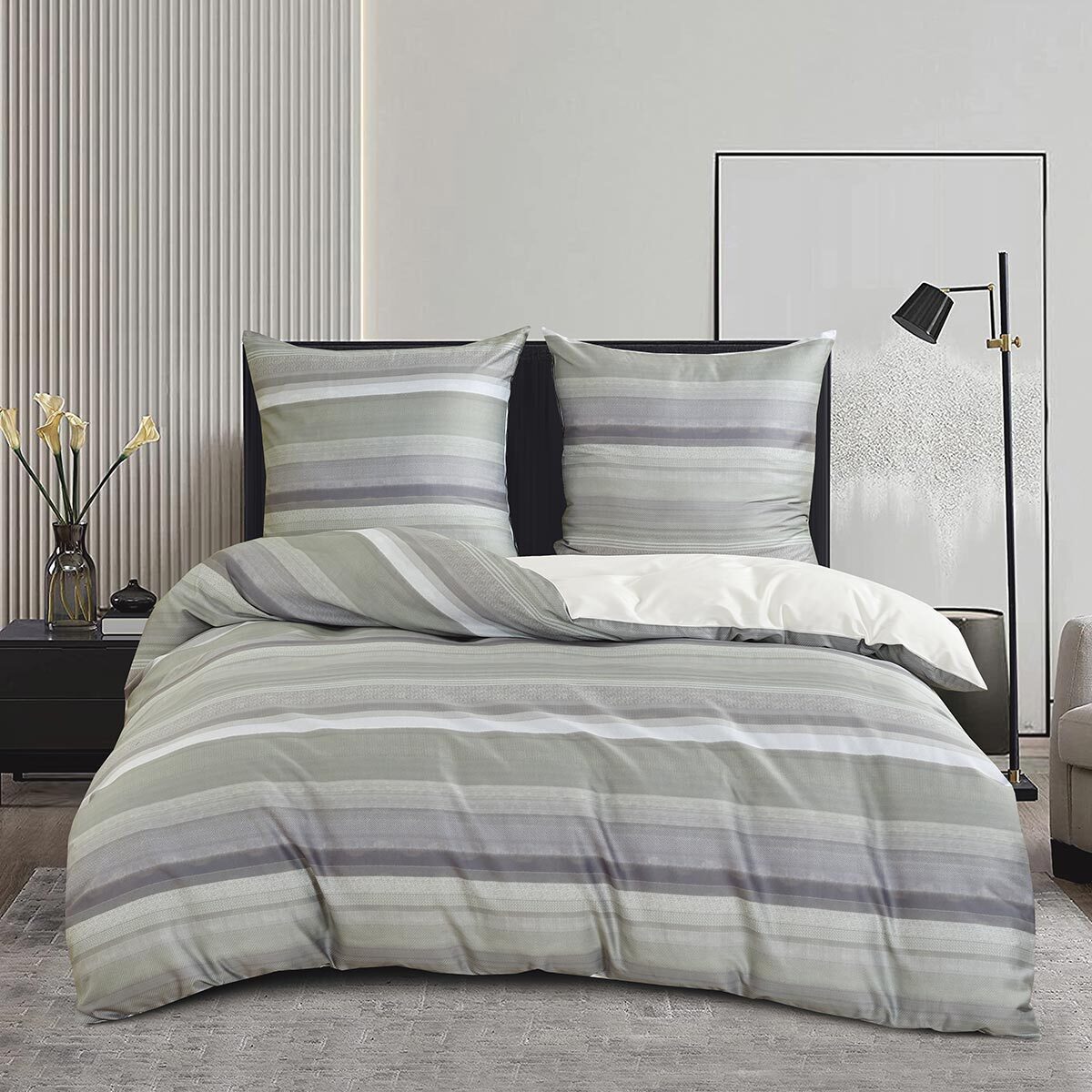 TRAUMSCHLAF Bettwäsche Streifen, Mako Satin, 2 günstig online kaufen