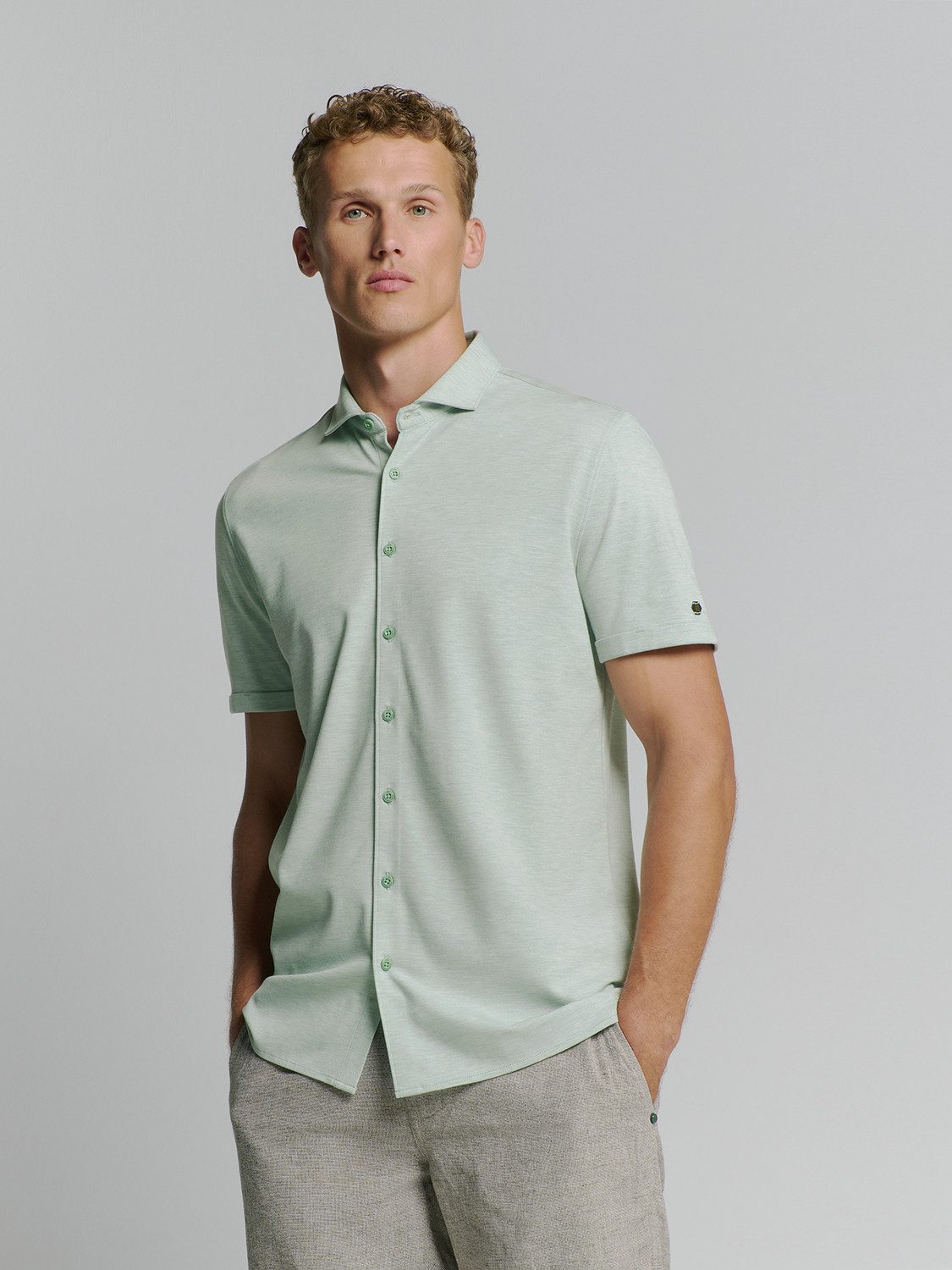 Langarmhemd No Excess Jersey-Hemd