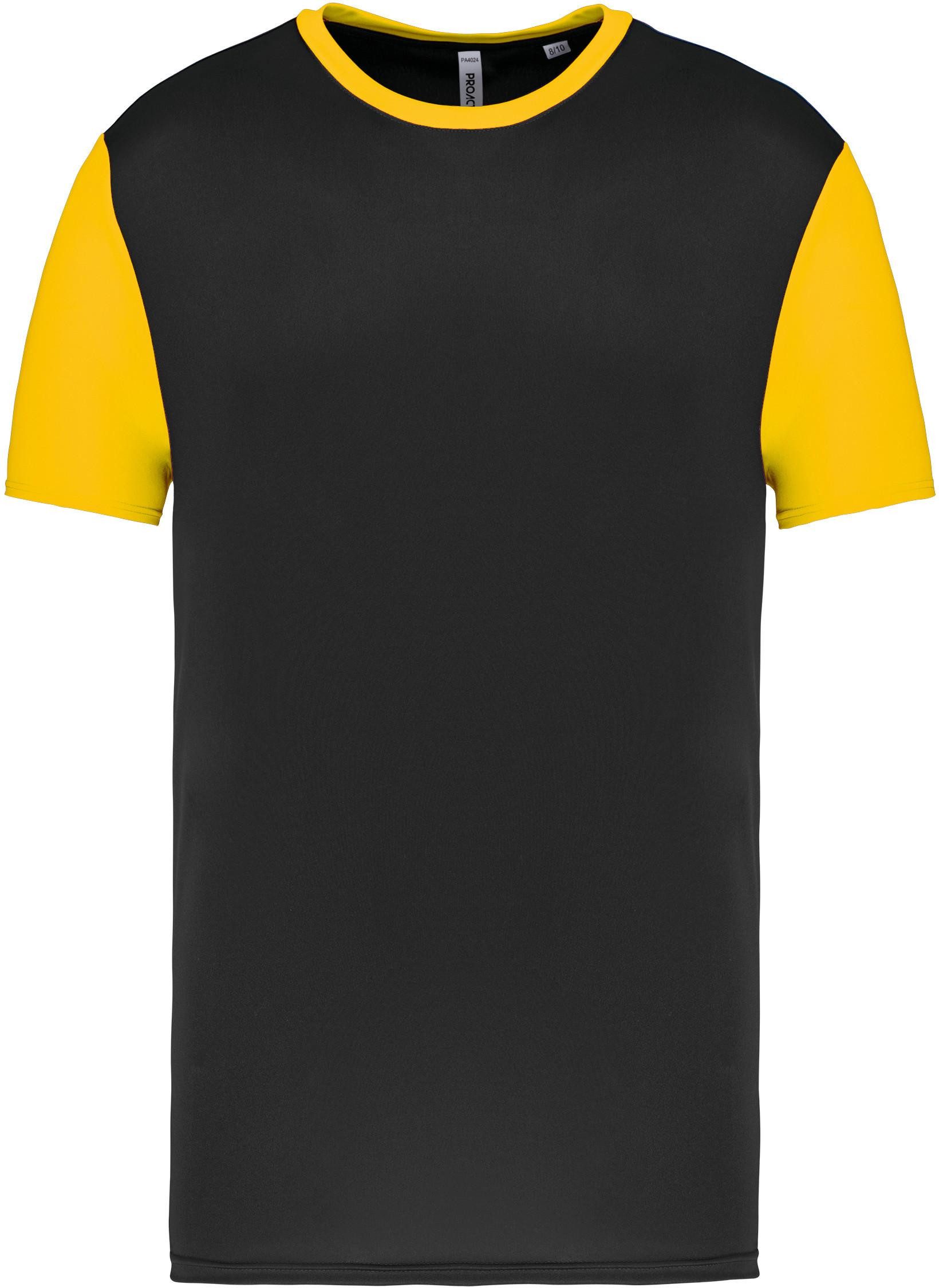 Black / Sporty Yellow