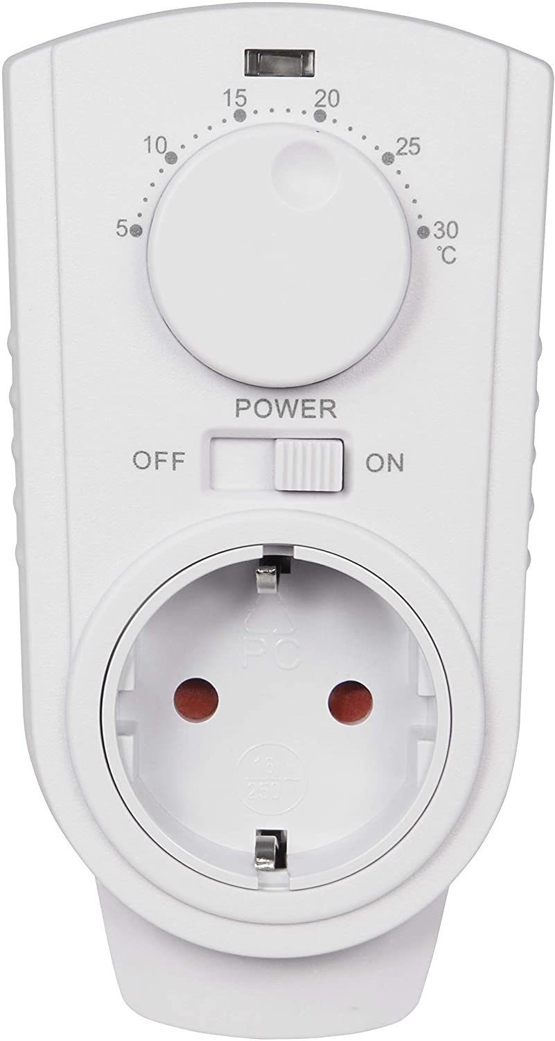 Steckdosen-Thermostat TCU-440, - Klimaregelung, POWER McPower MC Steckdosen-Thermostat 5-30°C