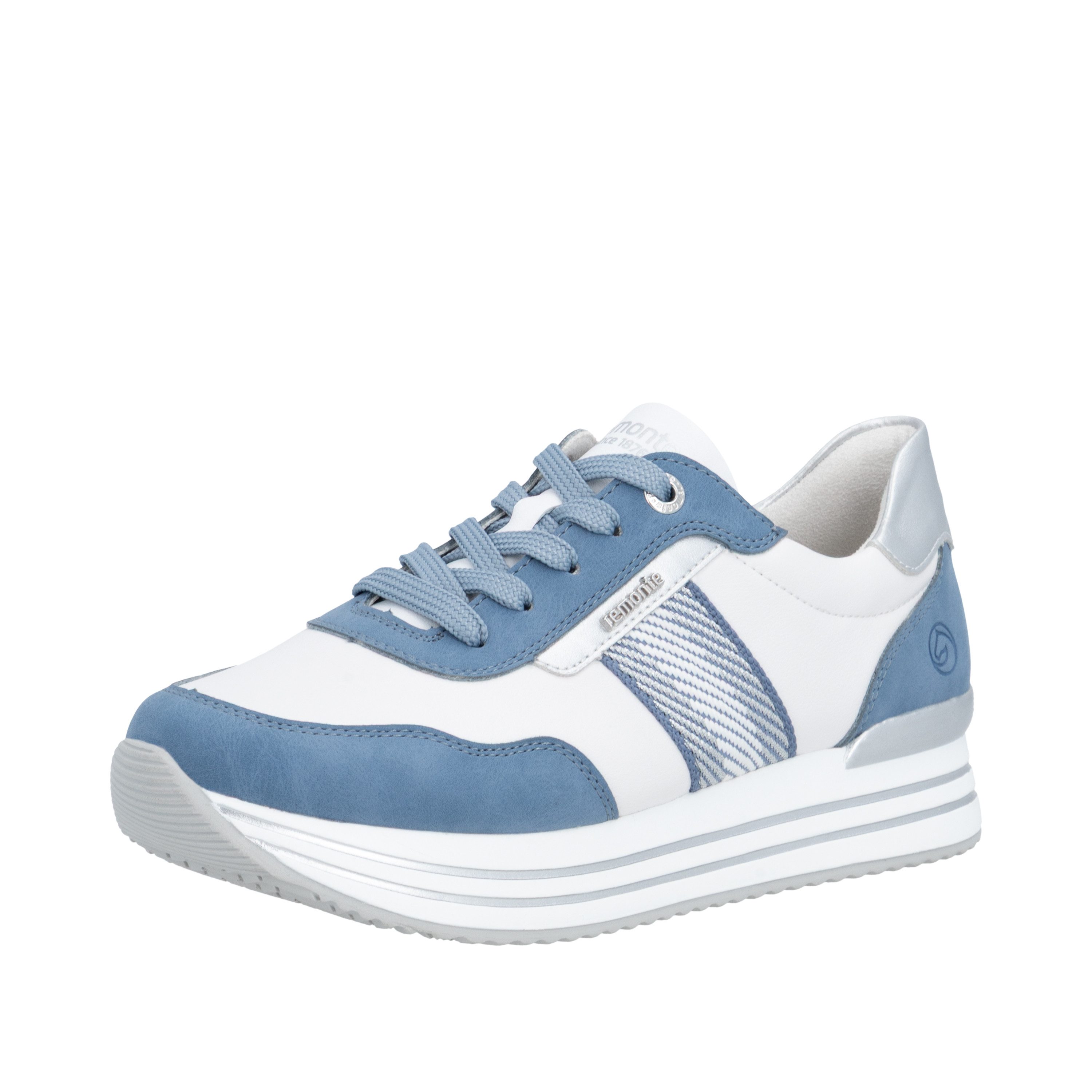 Remonte Plateausneaker Halbschuh, Schnürschuh mit Metallicdetails und Softf günstig online kaufen