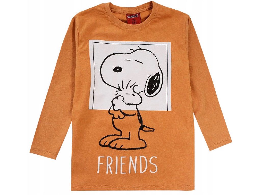 Snoopy Langarmshirt Peanuts Langarm Shirt Snoopy günstig online kaufen