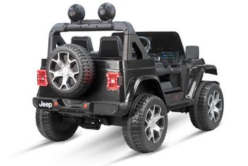 Kidix Elektro-Kinderauto Kinder Auto Jeep Wrangler Rubicon 4x35W Kinderauto Kinderfahrzeug