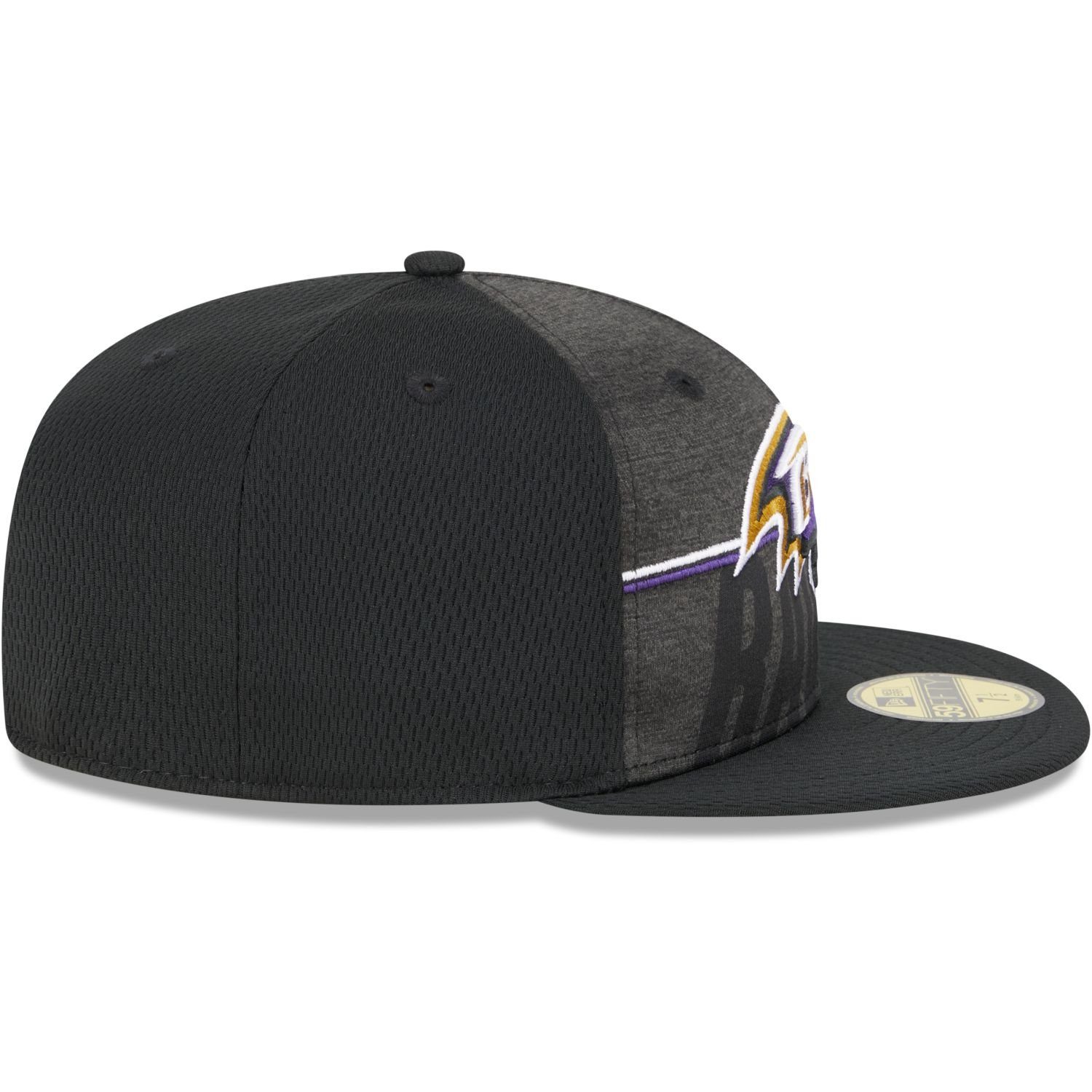 Baltimore Era 59Fifty New TRAINING Fitted NFL Ravens Cap