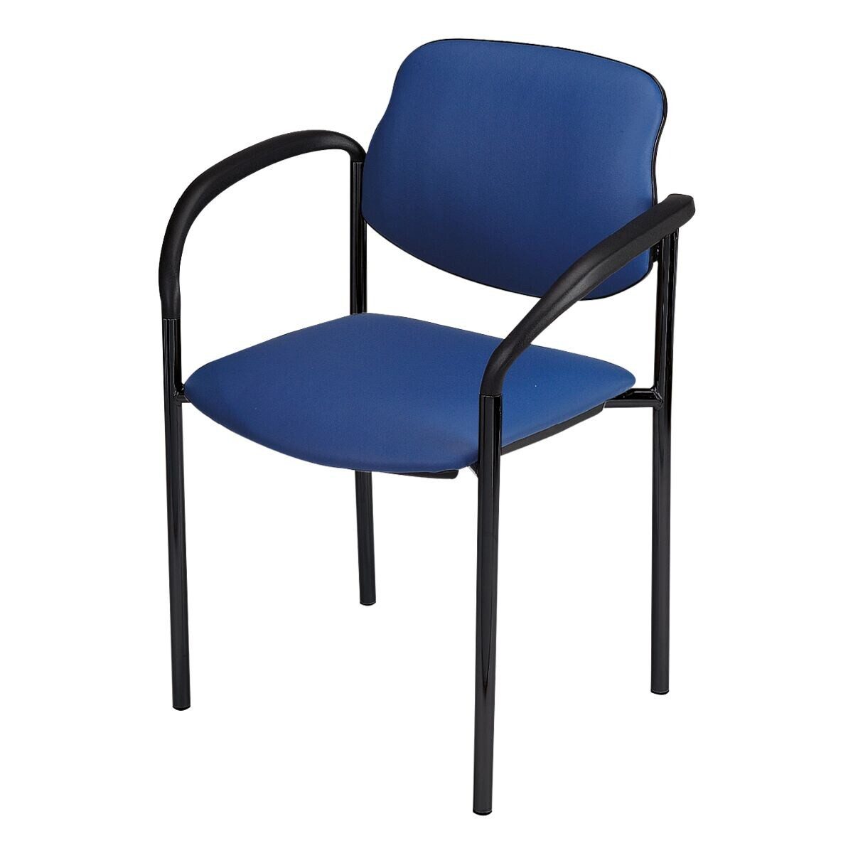 Nowy Styl Besucherstuhl Styl (2 St), stapelbar, echtes Leder