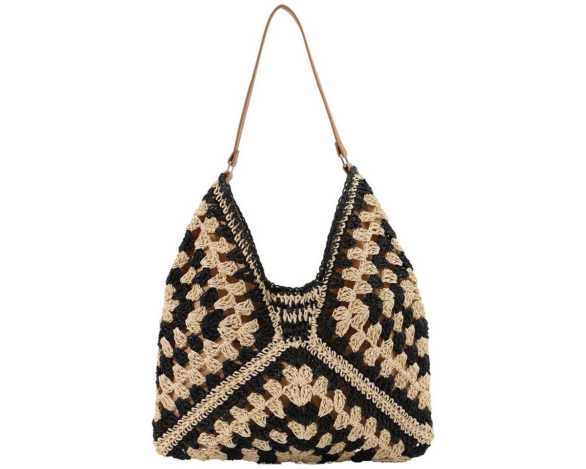 MOPUEA Strandtasche Strohtasche Strandtasche für Damen, Boho Stroh Schultertaschen (Katzenhängematte für Fenster mit sicherer Saugnapfhalterung, Platzsparender Fensterplatz zum Schlafen und Beobachten), Atmungsaktiv, robust, waschbar und einfach montierba