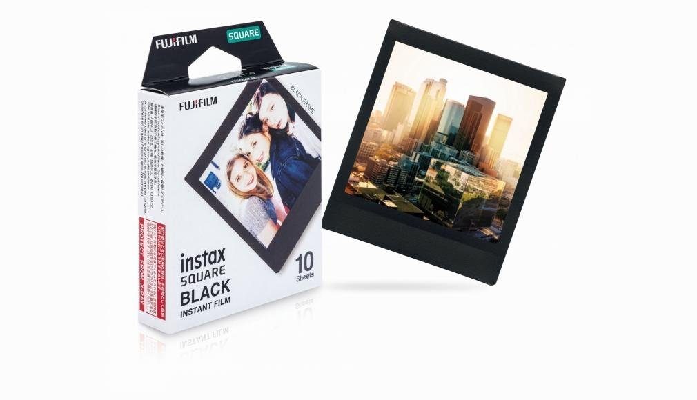 FUJIFILM Sofortbildfilm »Fujifilm Instax Square Film Black Frame«