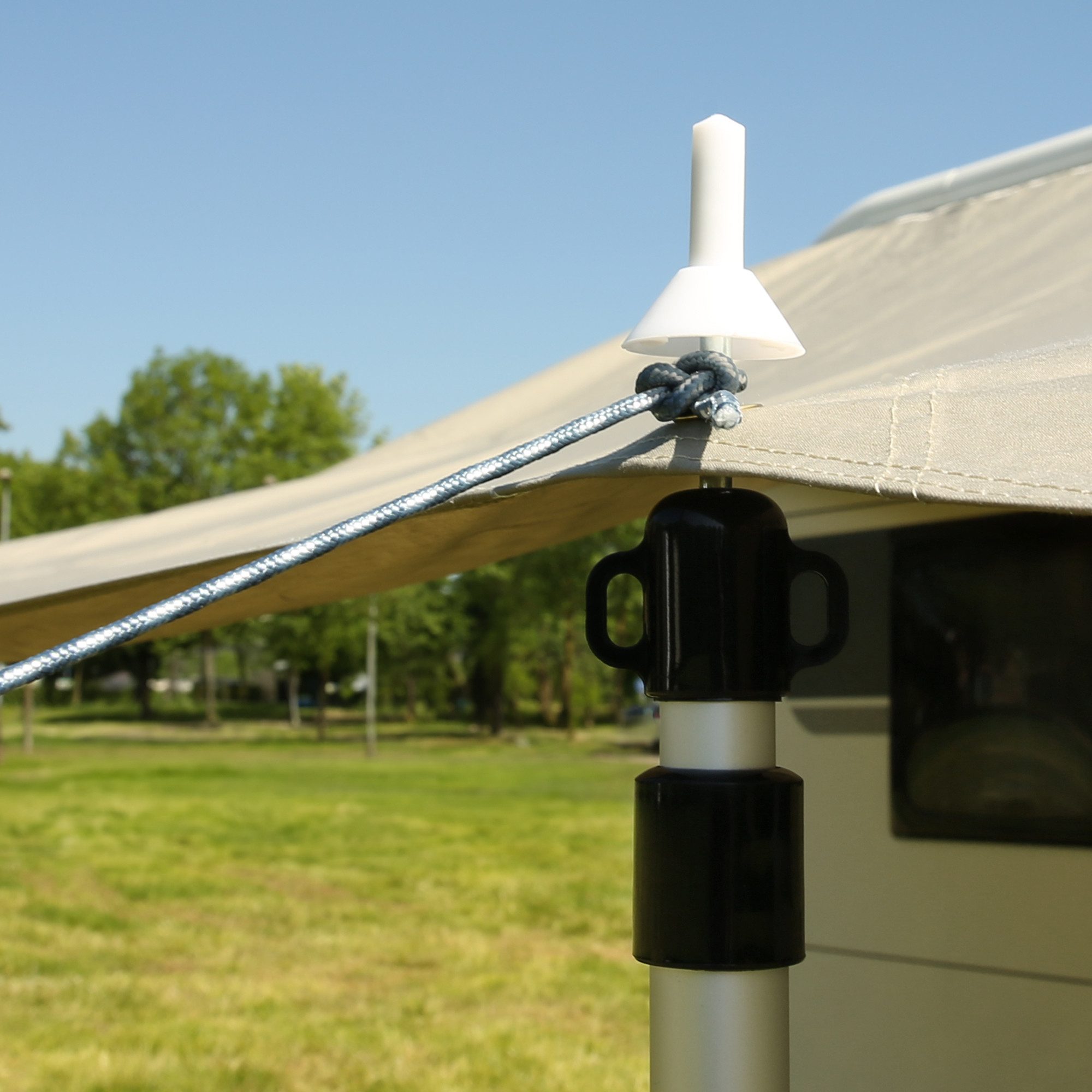 yourGEAR Caravan Tarp TC 400 x 240 - Cotton Caravan Sunshade