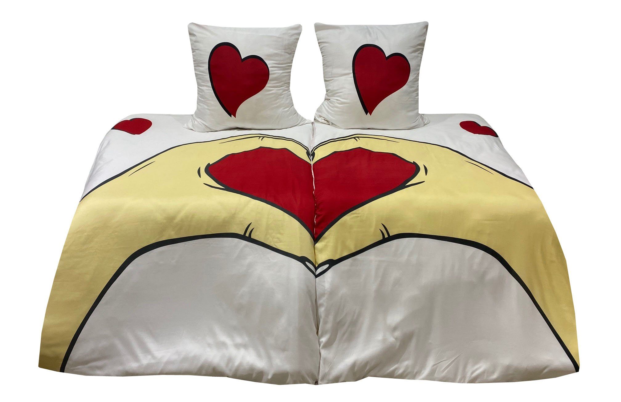 Leonado Vicenti Bettwäsche Allergiker geeignet 135x200, Microfaser, 4 teili günstig online kaufen