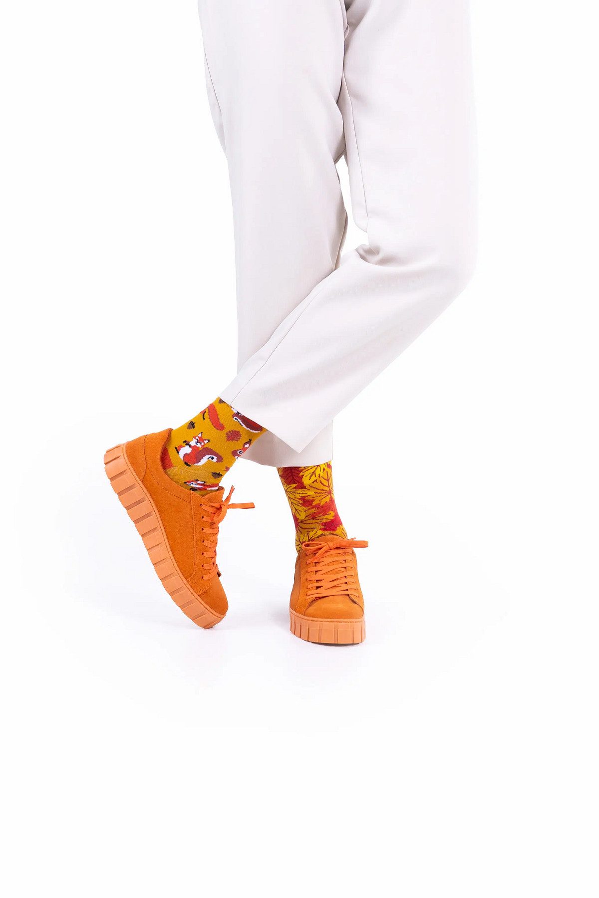 Many Mornings Freizeitsocken Many Mornings Socken the Squirrels (1 Paar, 1- günstig online kaufen