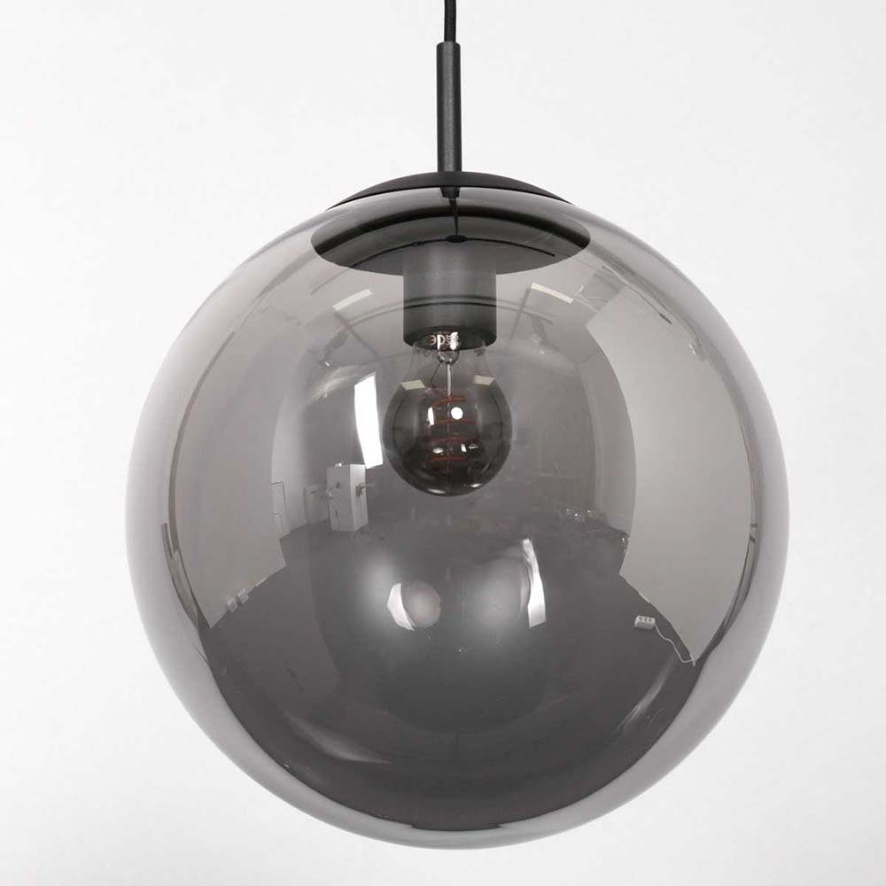 Steinhauer LIGHTING Pendelleuchte, Leuchtmittel nicht inklusive, Pendellampe Hängeleuchte Deckenlampe Esszimmerlampe Metall Glas