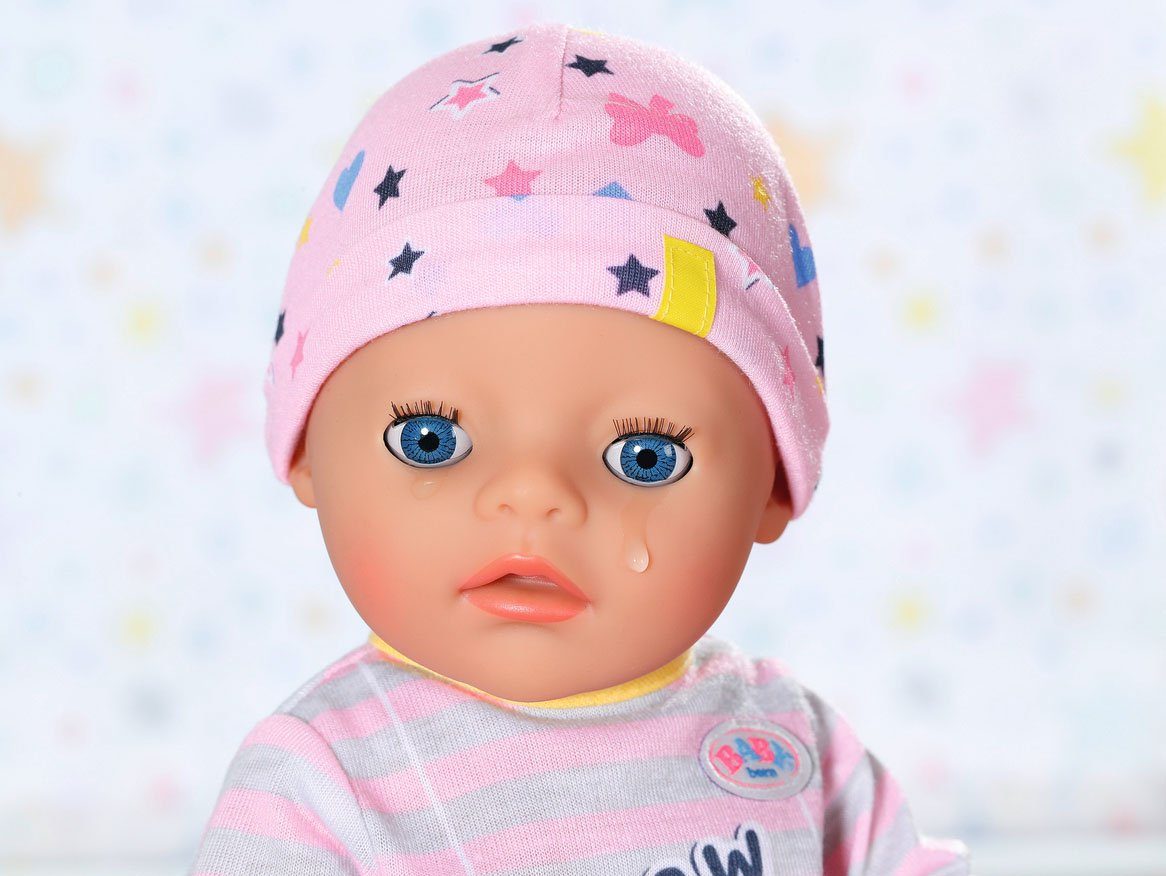 Soft cm, mit Girl, lebensechten Touch Baby Babypuppe Creation® Funktionen Zapf Little Born 36