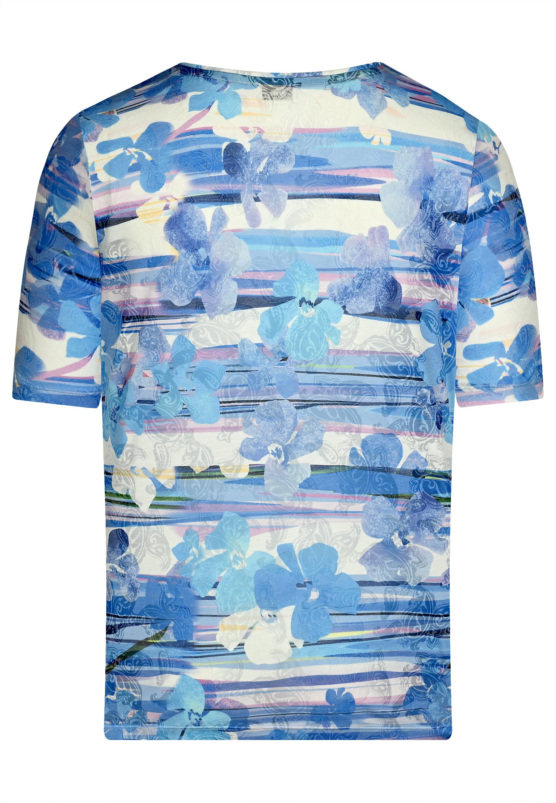 elanza T-Shirt Shirt mit Blüten und günstig online kaufen