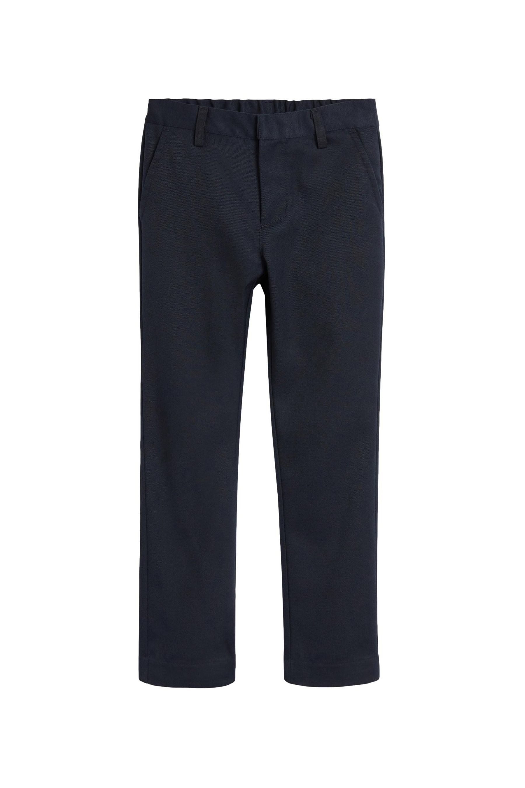 Next Stoffhose Anzughose im Straight Fit (3-17 J) -Plus-Taille (1-tlg)