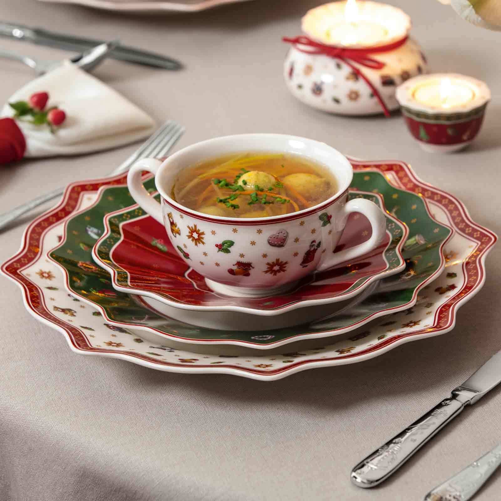 Villeroy & Boch Suppenteller Toy's Delight Suppentassen 250 ml 6er Set, (6 St)