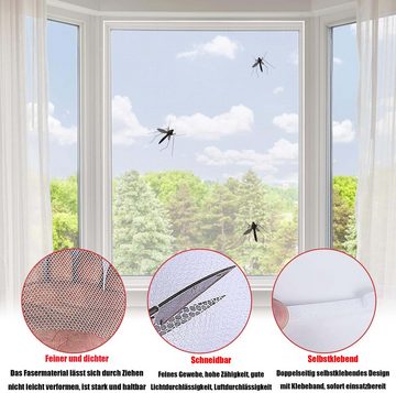Coonoor Insektenschutz-Vorhang Moskitonetze für Fenster Fliegengitter Fenster, (2-St)