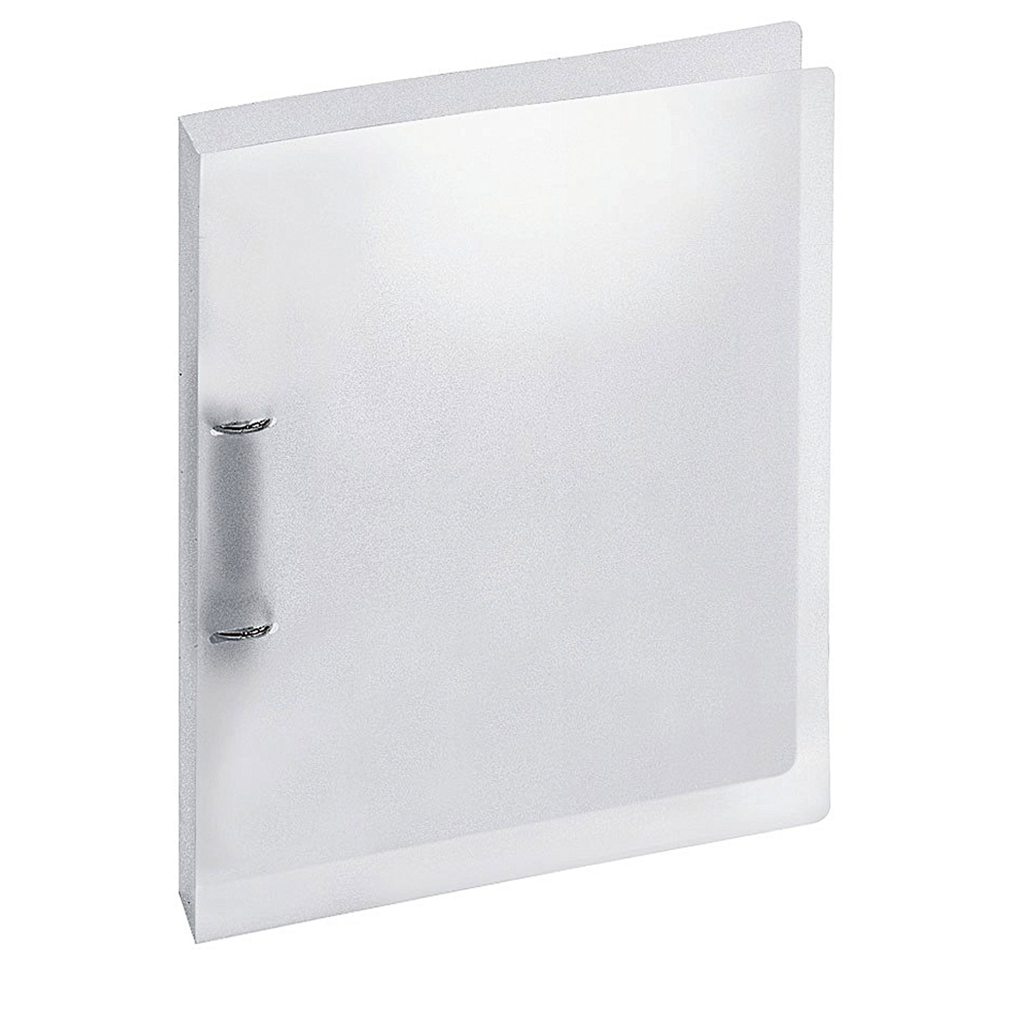 VELOFLEX Ringbuchmappe VeloflexRingbuch A4 -Crystal- 2-R-Combi 25 mm