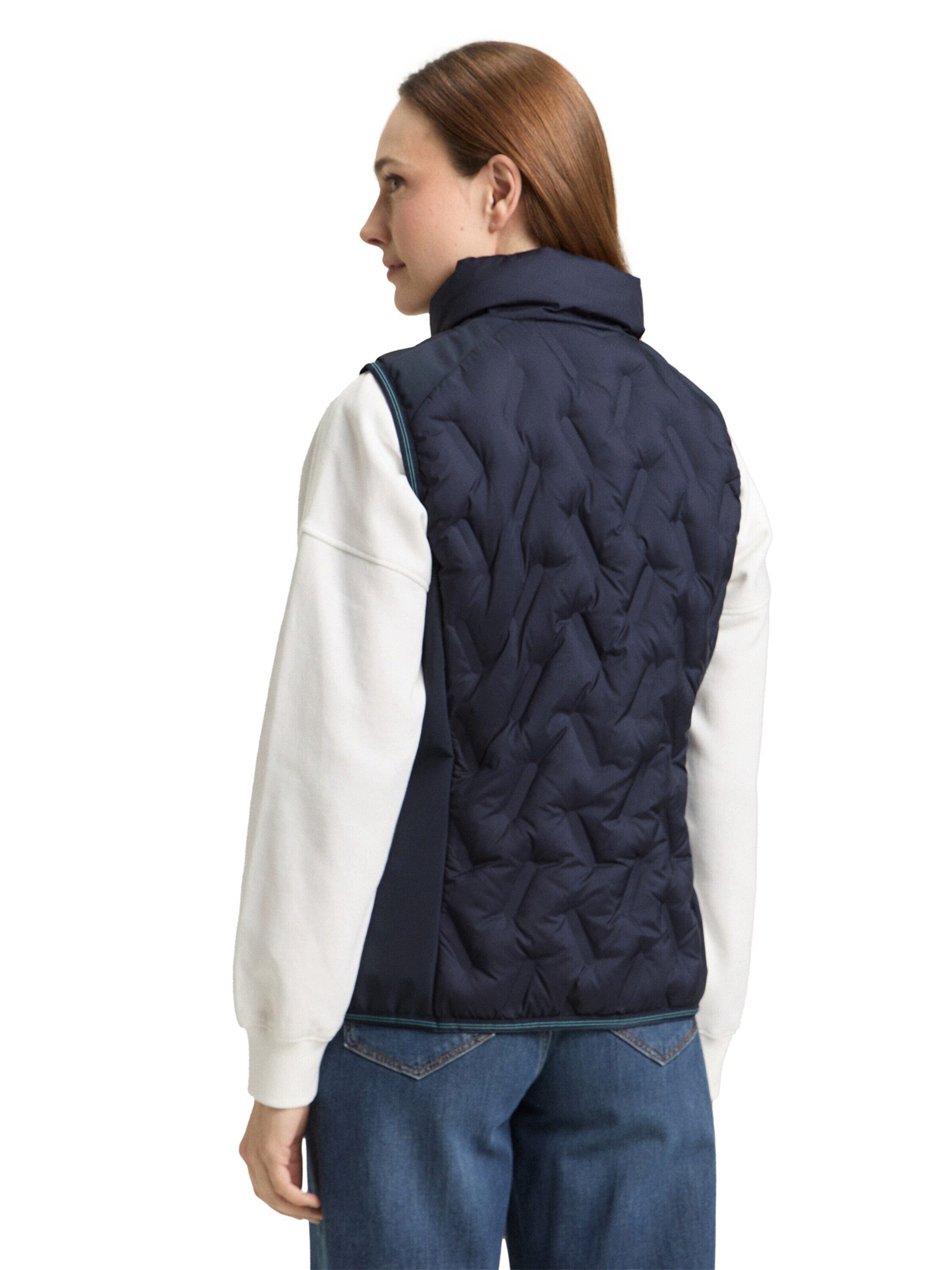 TOM TAILOR Steppweste (1-tlg) Plain/ohne Details