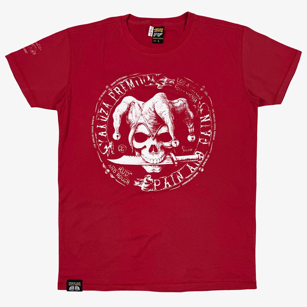 Yakuza Premium pánské triko YPS 3611 (černá) FloBox Fashion Group