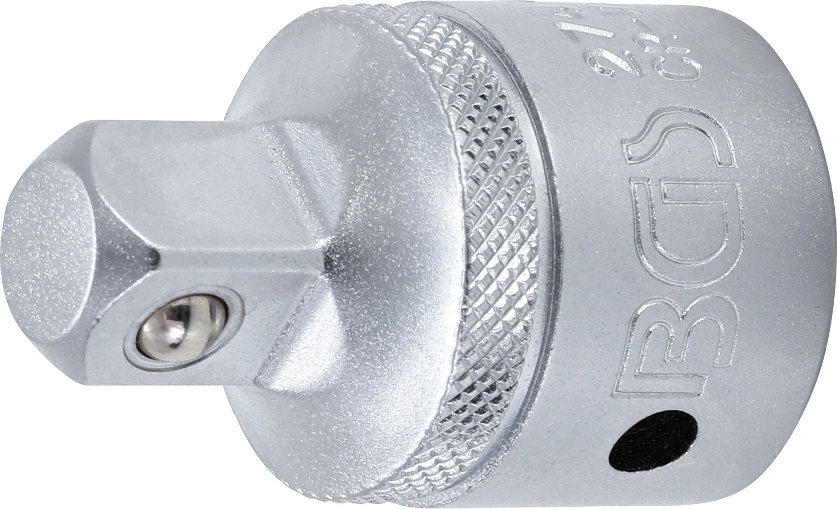 BGS technic Ratschenringschlüssel Steckschlüssel-Adapter, 12,5 - mm mm (1/2) Innenvierkant 20 Außenvierkant (3/4)