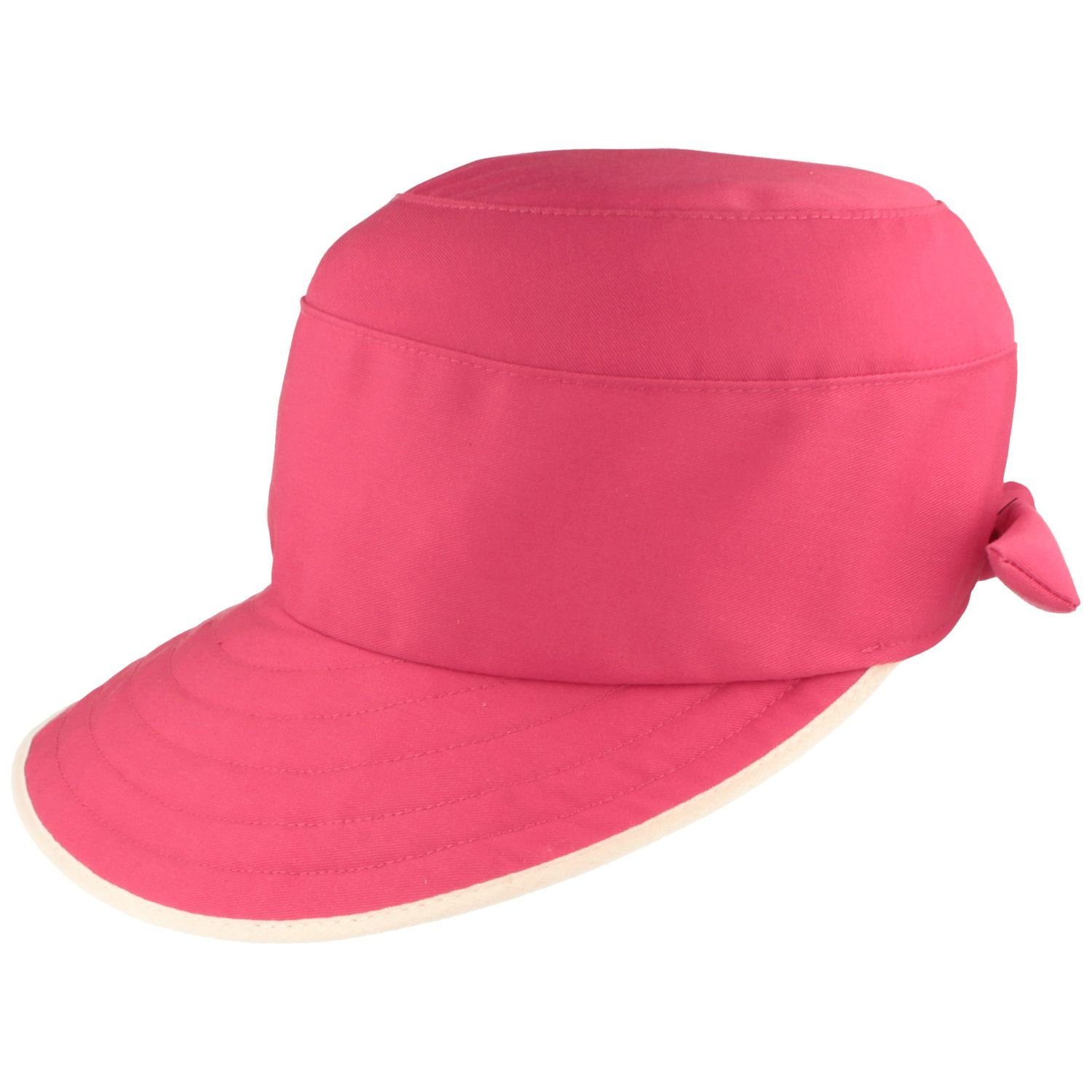 80 pink UV-Schutz Breiter 50 mit Schute / Schirmmütze Visor