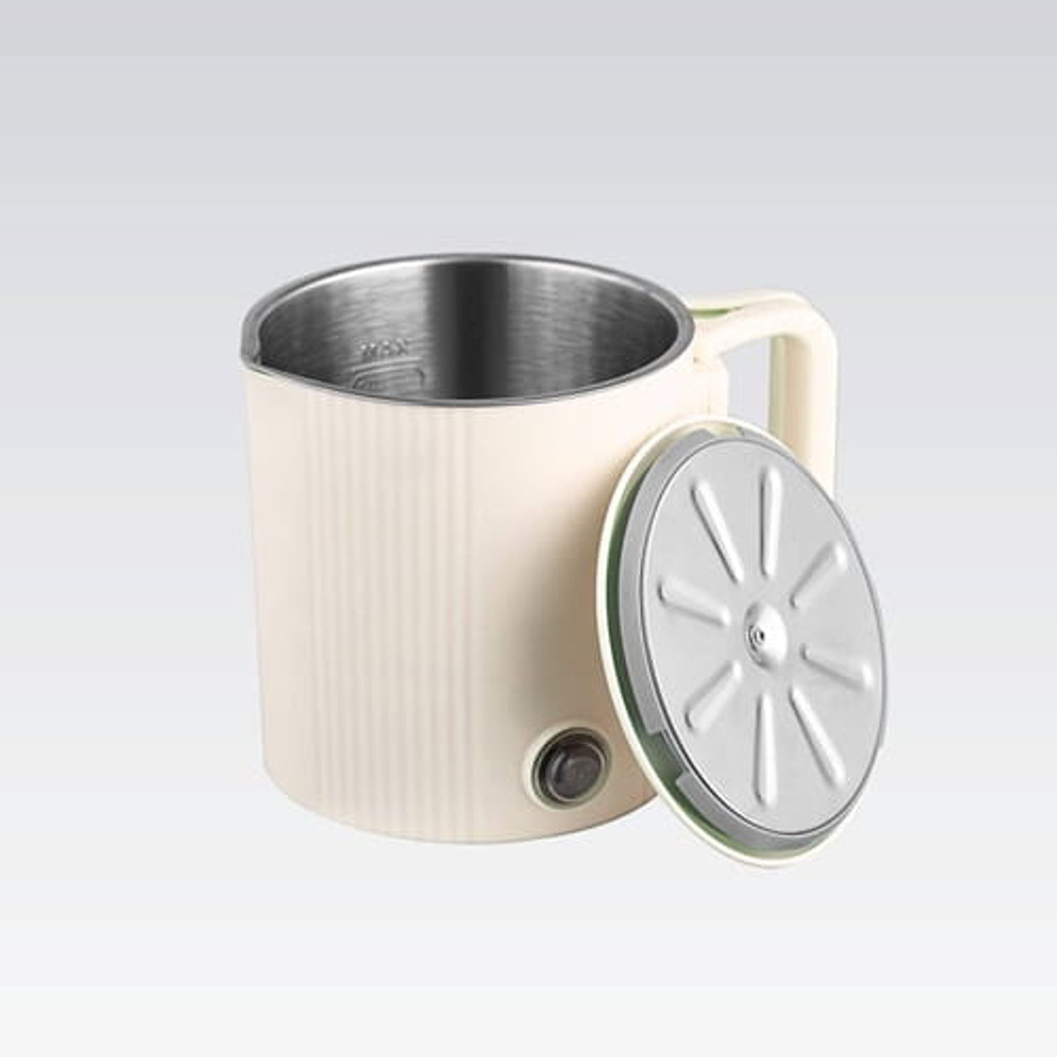 Feel Maestro Reise-Wasserkocher MR-009 Wasserkocher / Reisekocher, 2-in-1 0,8L, 0,8 l, 600 W, klappbarer Griff, Spannungsumschalter 110 V/230 V