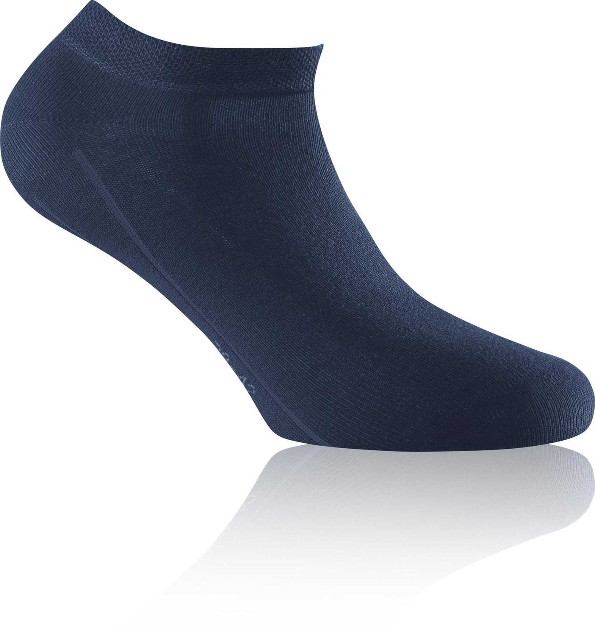 Socken, - Sneakersocken 3er Unisex Sneaker Pack Rohner Blau Mix Invisible Socks