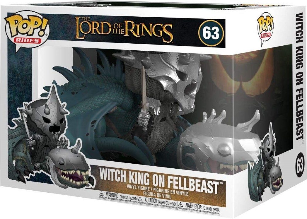 Funko Spielfigur Der Herr der Ringe Witch King on Fellbeast 63 Pop!