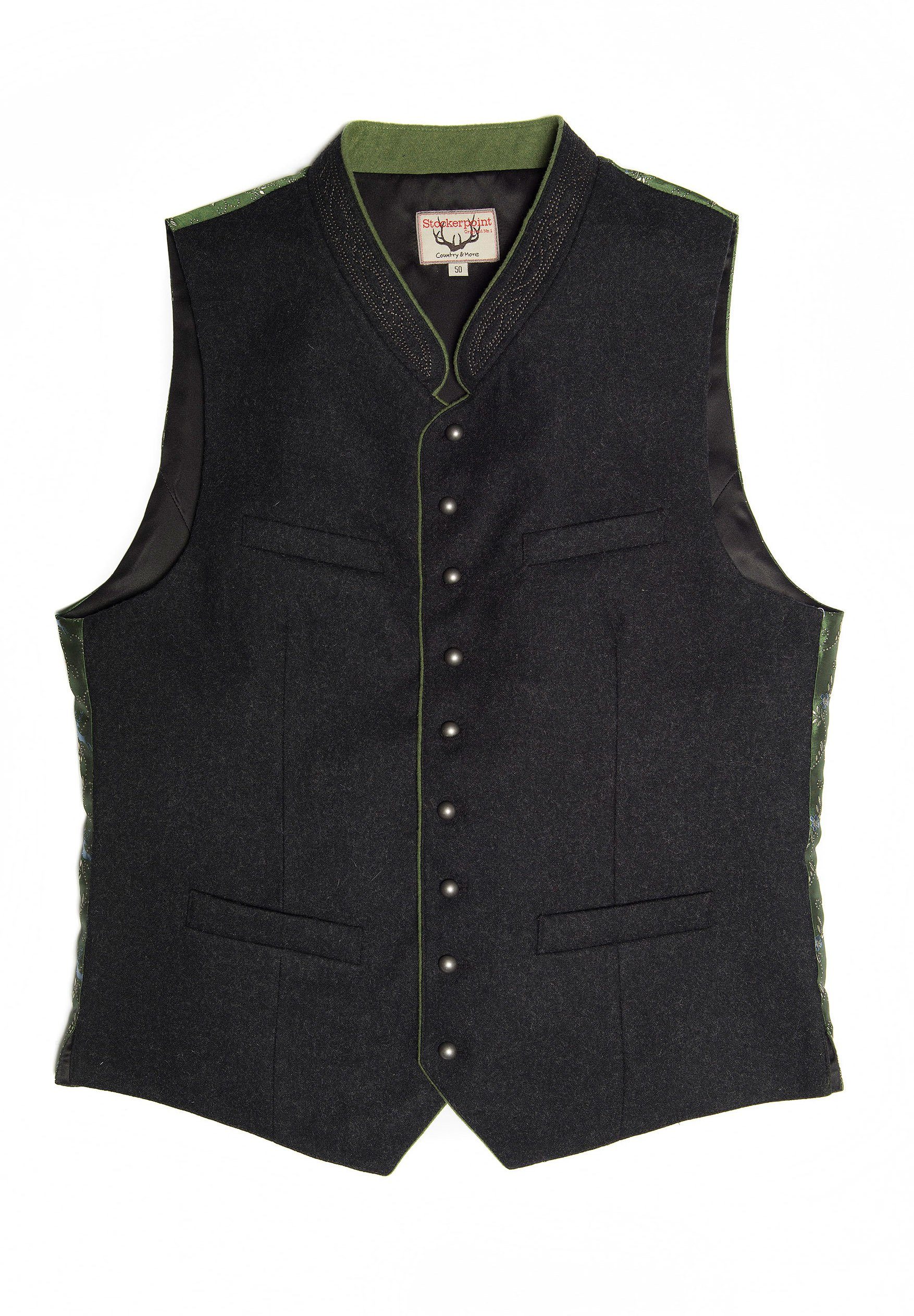 STOCKERPOINT Trachtenweste 'Vittorio' in Indigo | ABOUT YOU