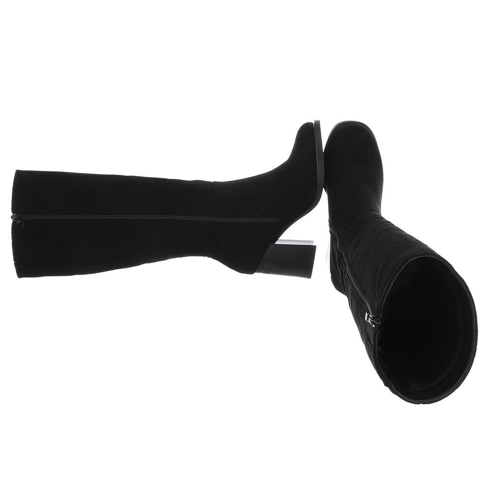 Ital-Design Kniehohe Damenstiefel mit bequemem Absatz für Alltag und Freize günstig online kaufen