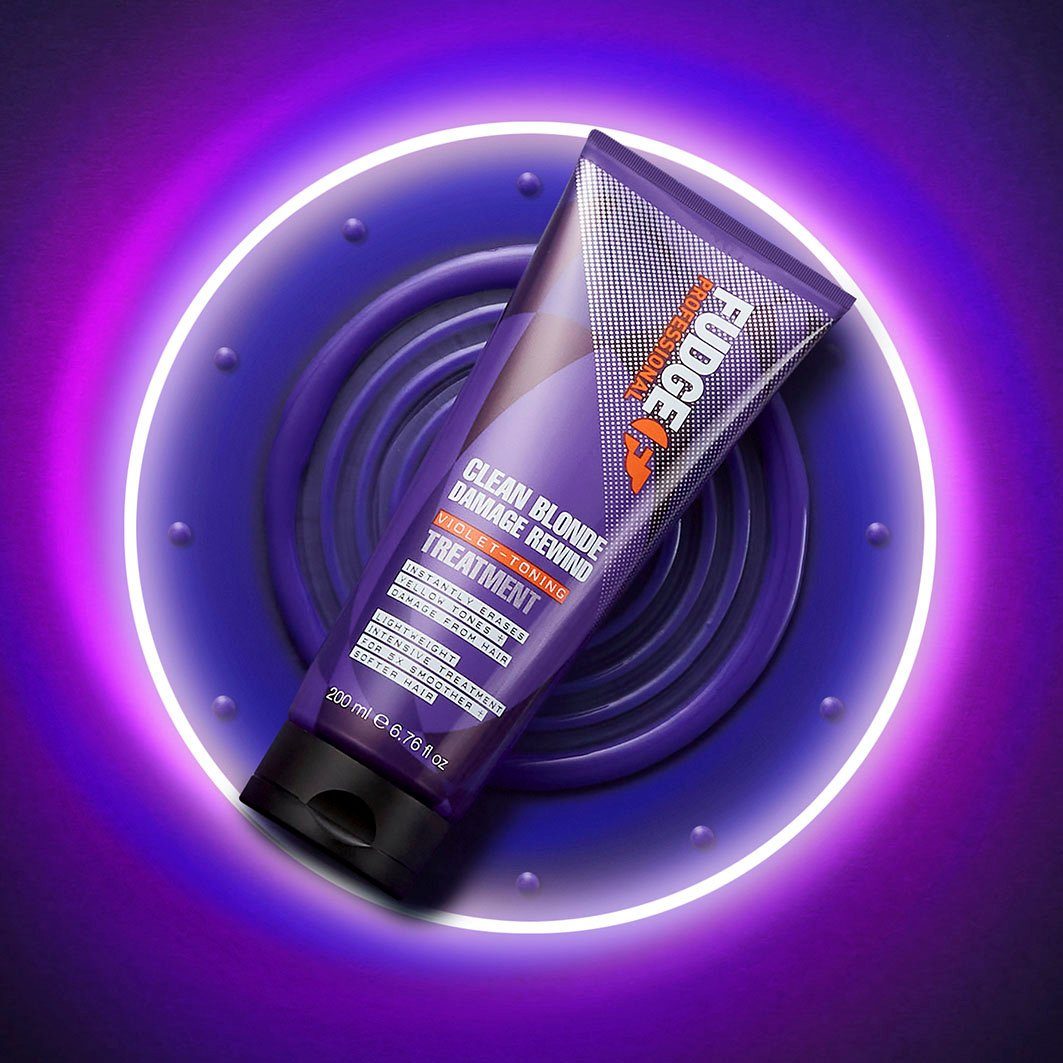 Blonde Rewind Violet-Toning Damage Treatment Haarkur Clean Fudge