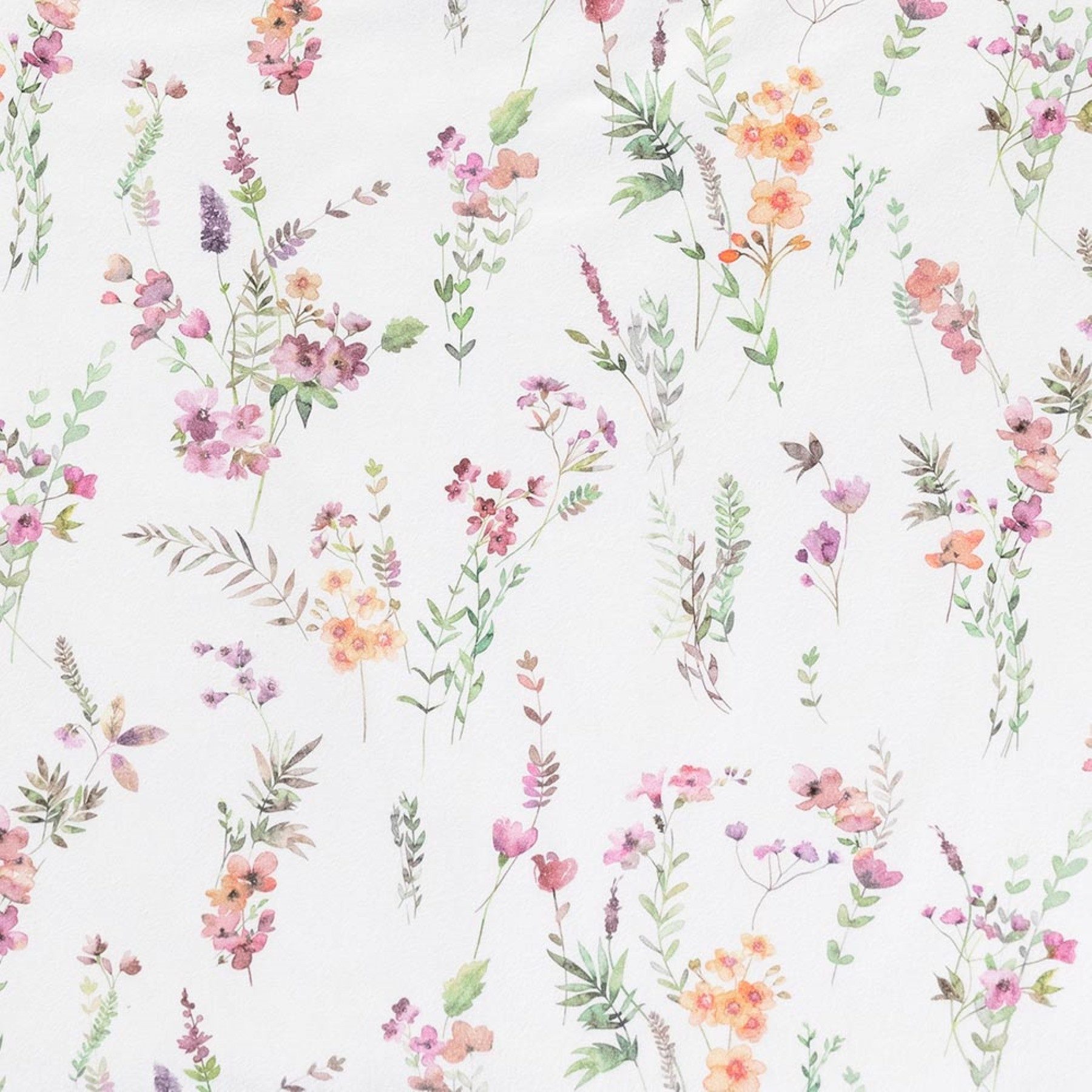 Estella Bettwäsche Estella Kuschel Flanell Bettwäsche 135x200 Millefleur Blümchen Romanti, Flanell, 2 teilig, für kalte Wintermonate