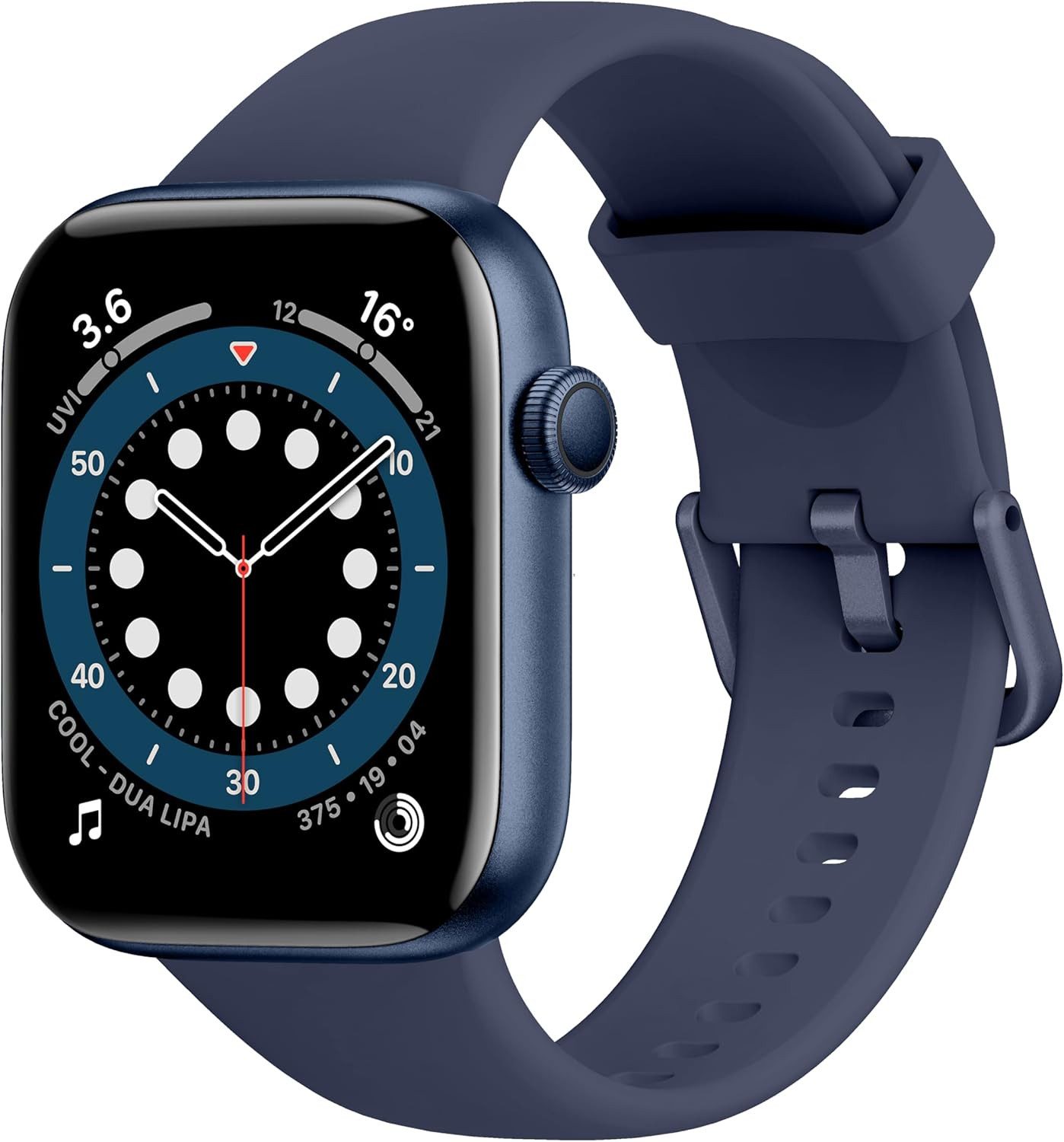 Damen & Herren Telefonfunktion HD Touch Display mit Herzfrequenzsensor Smartwatch