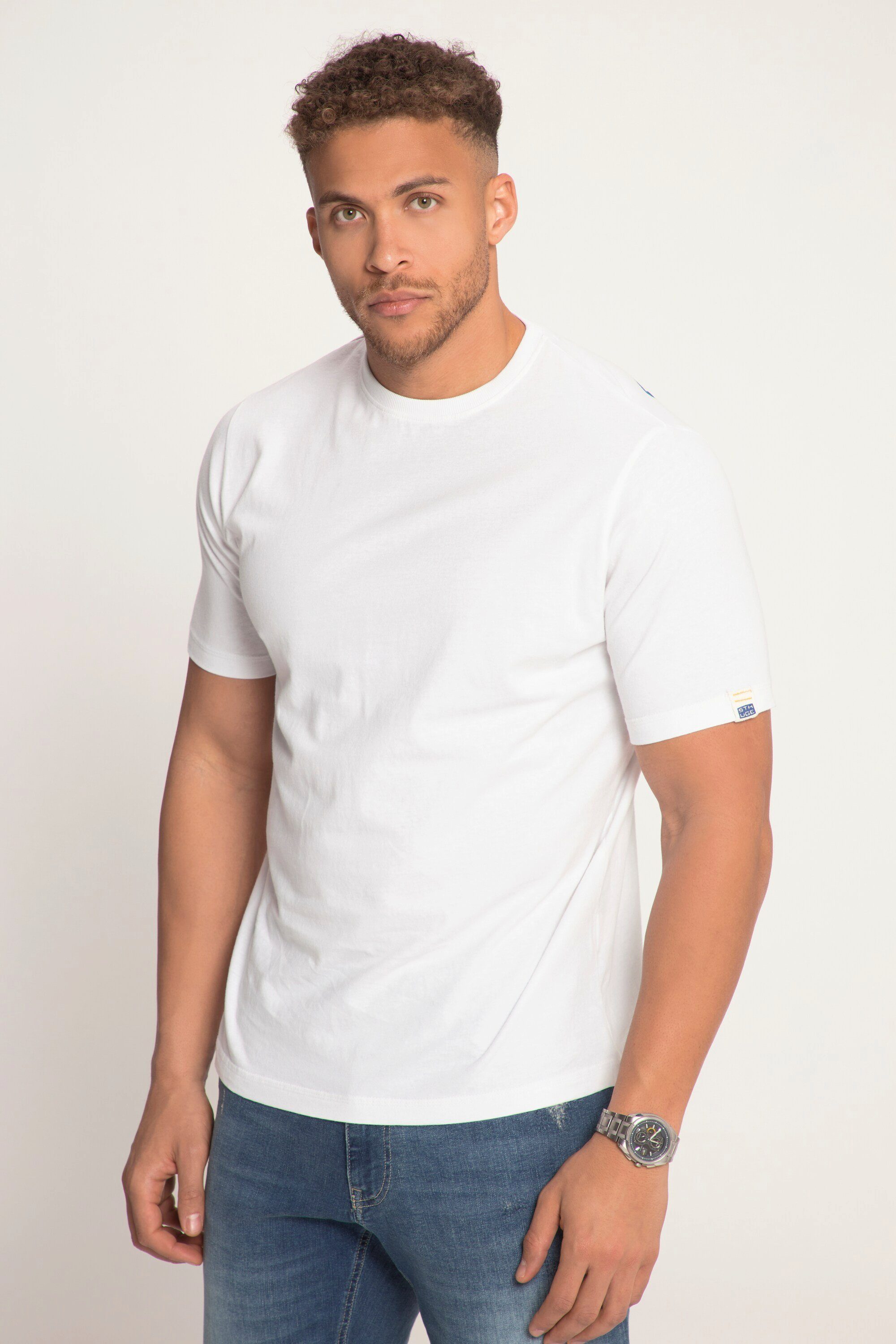 STHUGE T-Shirt T-Shirt Halbarm STHUGE 8 Rückenprint XL bis