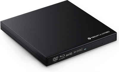 techPulse120 techPulse120 USB 3.0 Externes 3D Blu-Ray Brenner Rom Laufwerk BD/DVD Blu-ray-Brenner