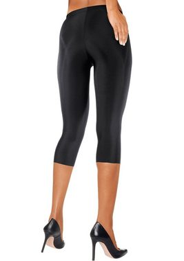 LASCANA Caprileggings aus leicht glänzender Qualität, Loungewear