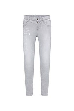 SOCCX Slim-fit-Jeans mit verkürztem Bein