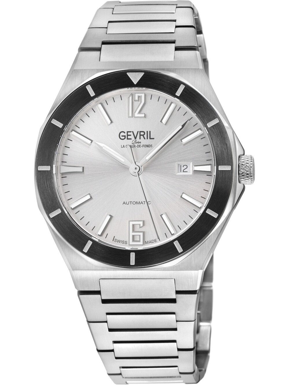 Gevril Automatikuhr Gevril 48404B Herrenuhr High Line Automatik 43mm 10ATM Gevril 48404B Herrenuhr High Line Automatik 43mm 10ATM