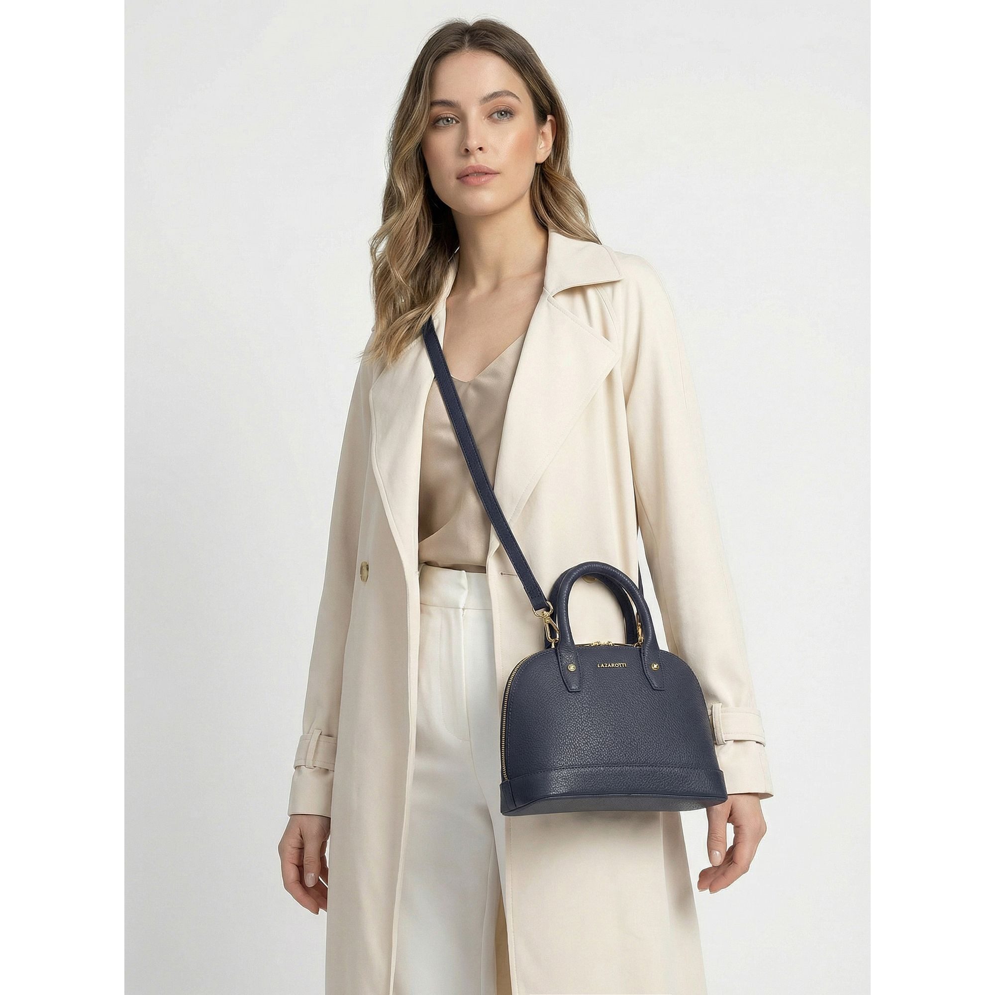 Lazarotti Henkeltasche Bologna Leather, Leder