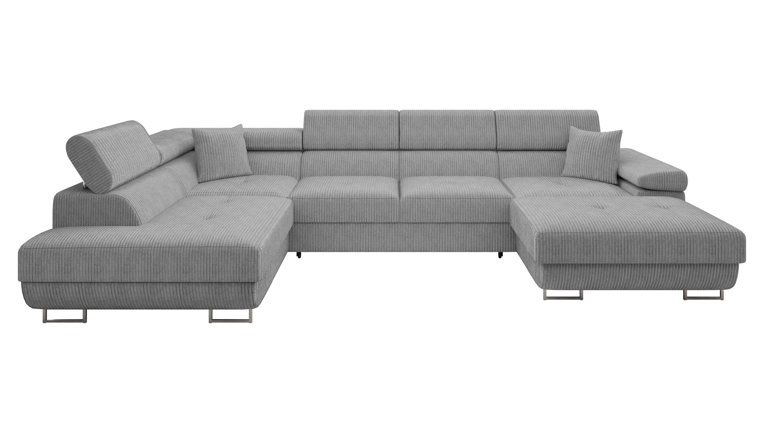 MIRJAN24 Wohnlandschaft Torezio Bis Cord, mit Bettkasten und Schlaffunktion günstig online kaufen