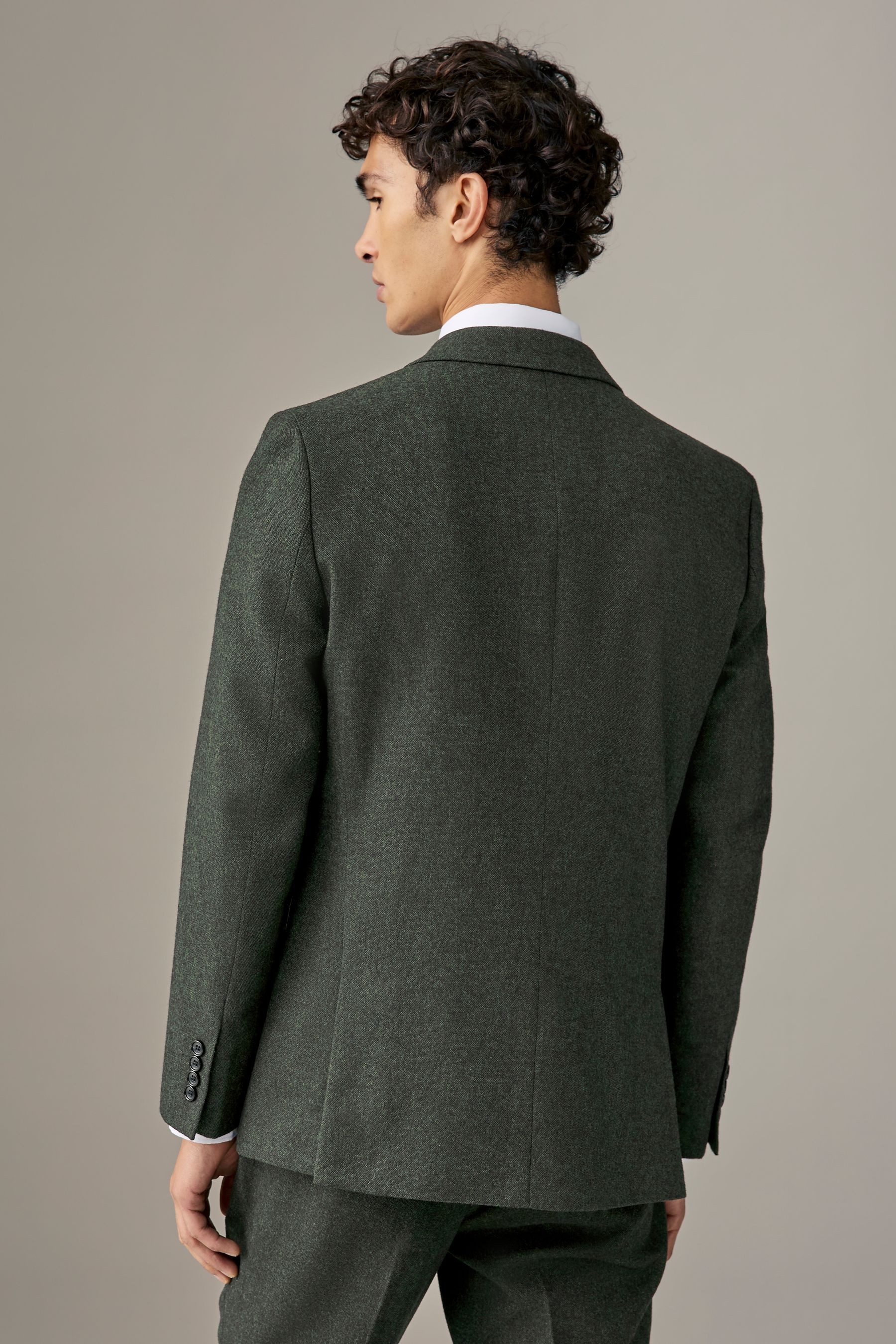 Next Baukastensakko Slim Fit Donegal Anzugsakko günstig online kaufen