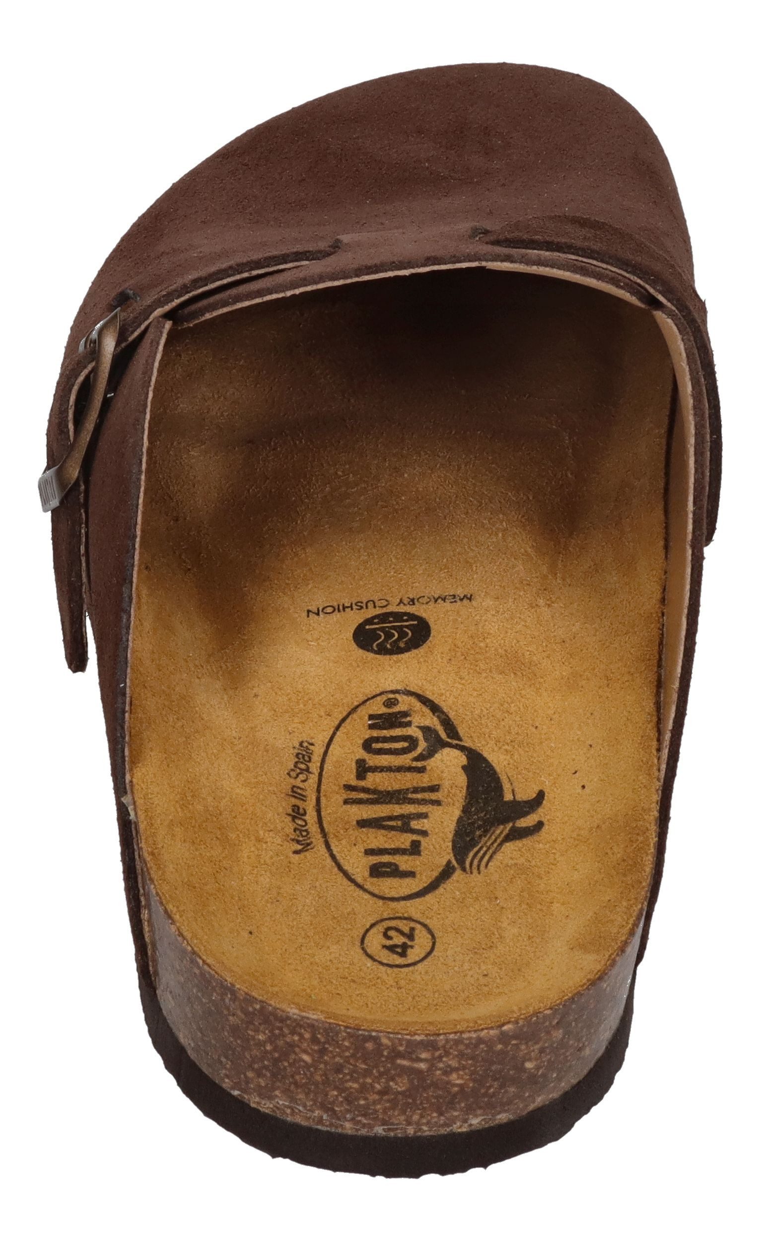 Plakton Blog Pantolette marron