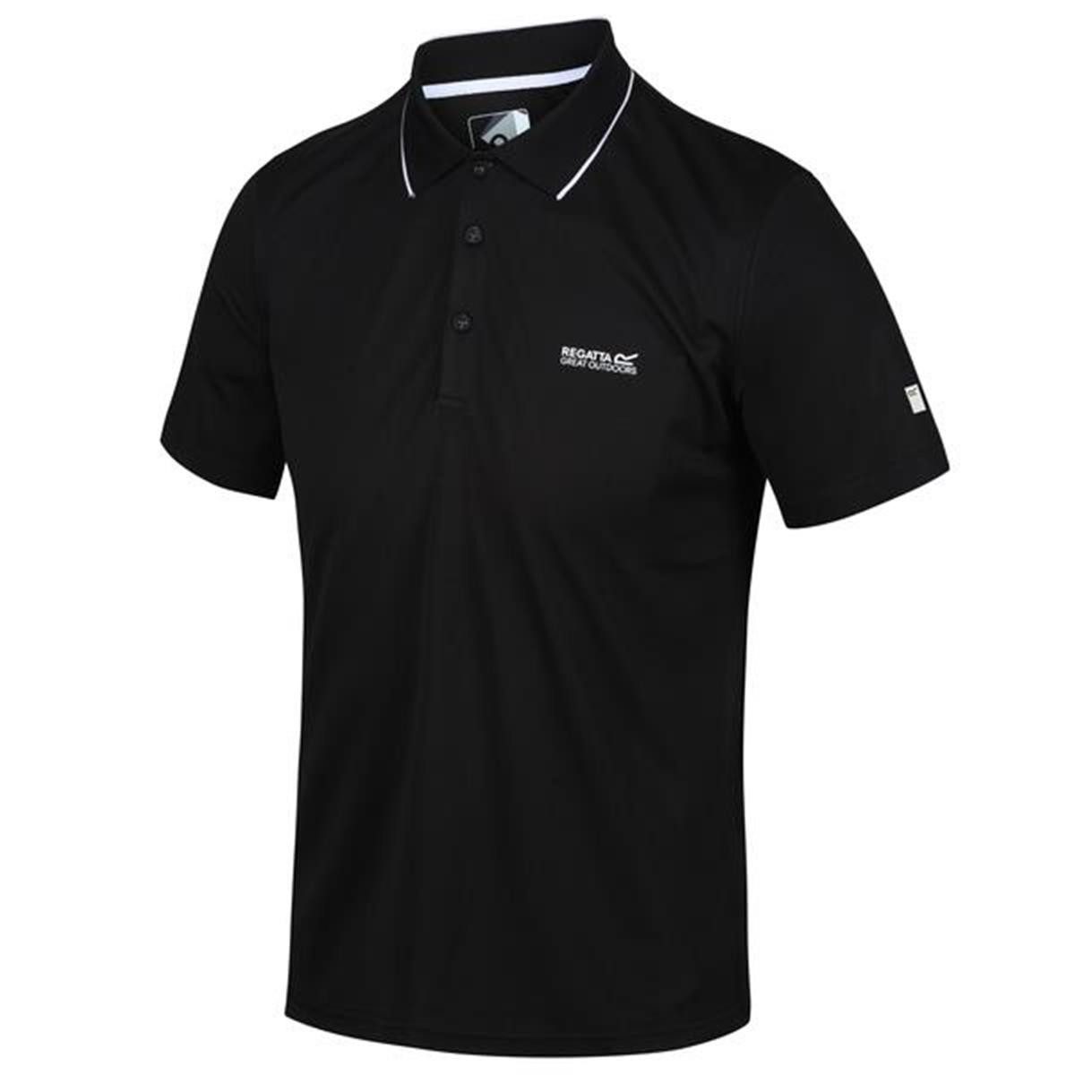 Regatta Outdoorhemd Herren Poloshirt Maverik V - Piqué aus 100% recyceltem Polye