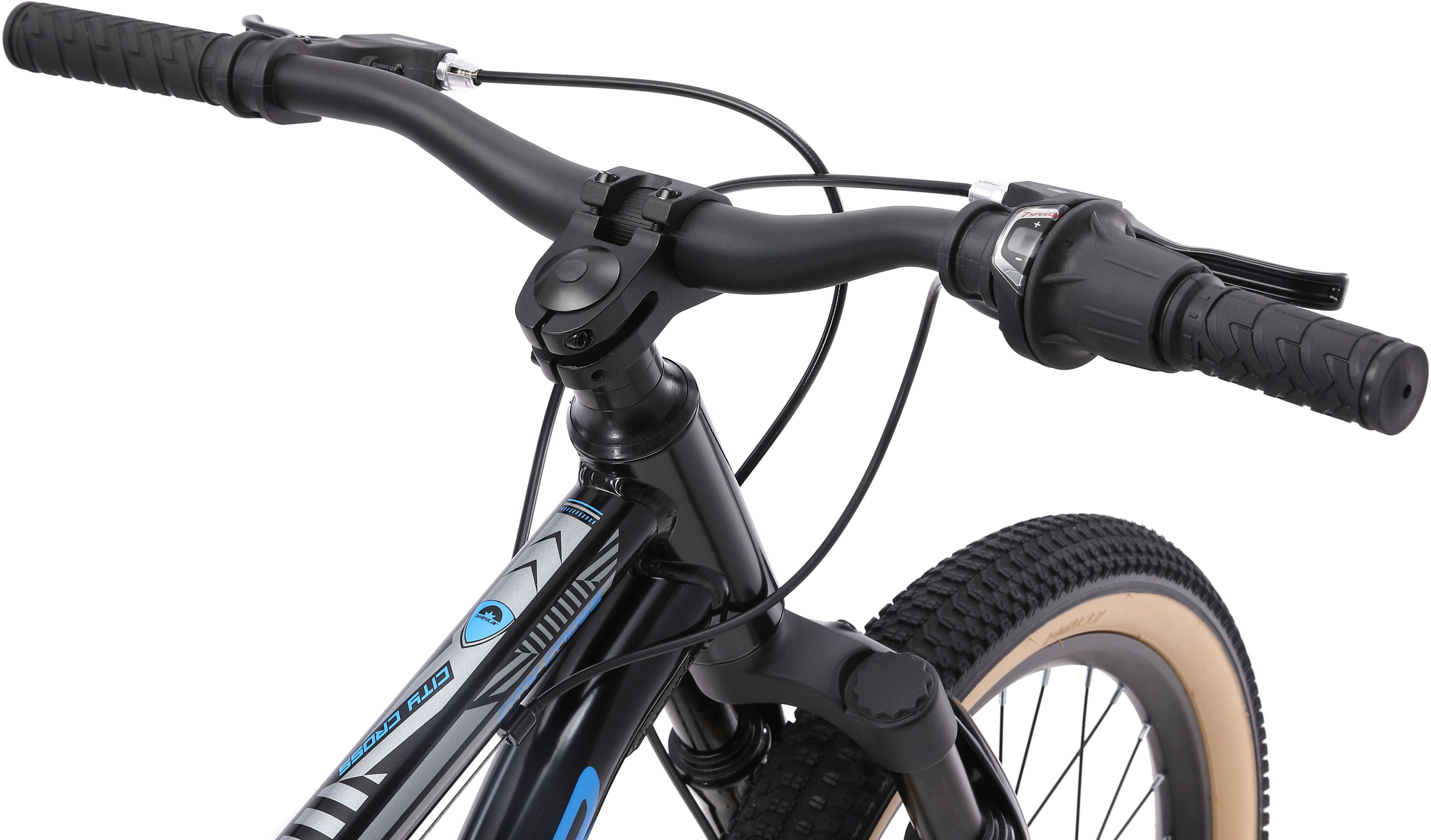 Bikestar youth bicycle, 7-speed Shimano RD-TY21 derailleur, derailleur gears