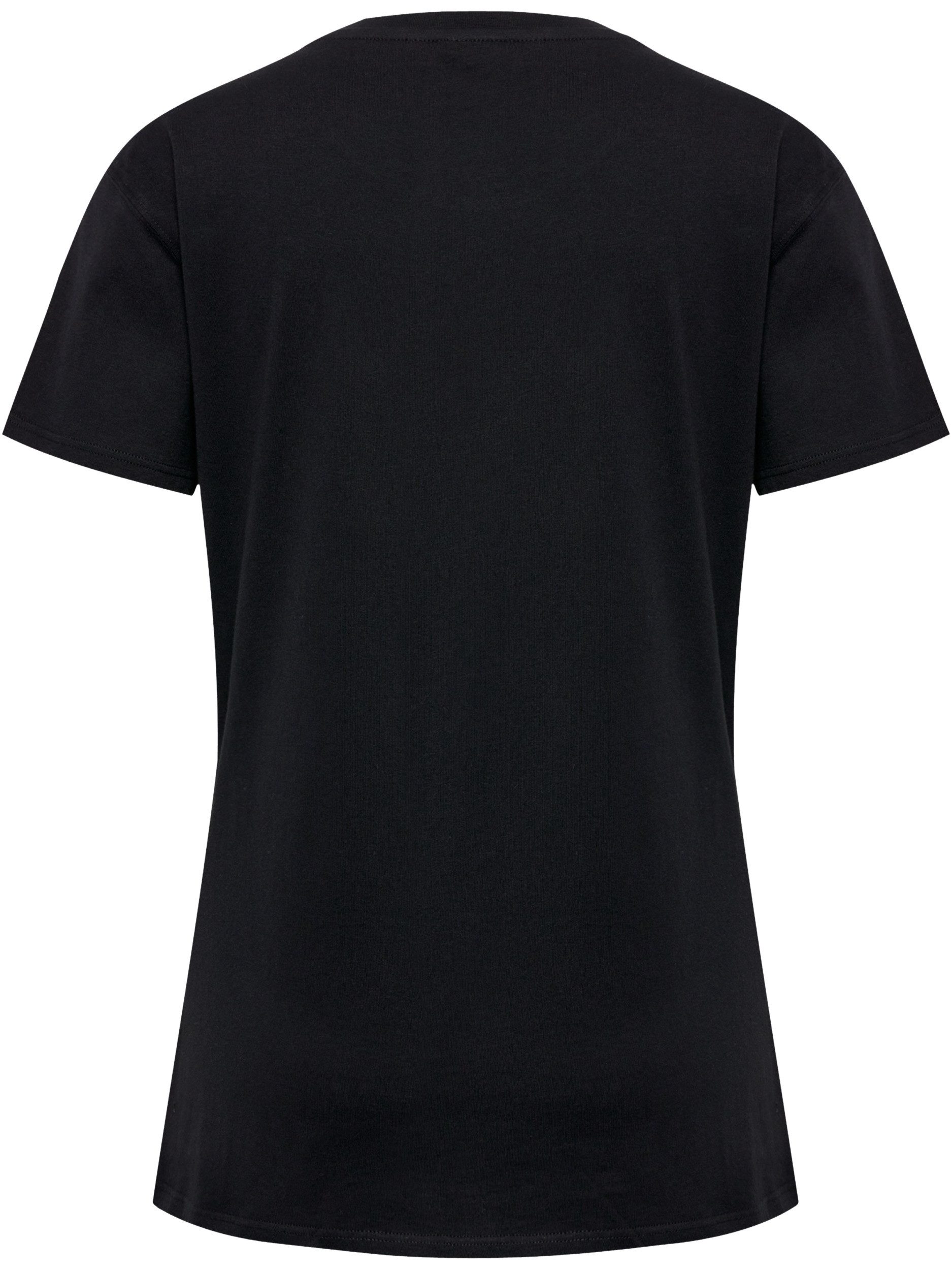 hummel T-Shirt HMLGO 2.0 T-SHIRT S/S WOMAN mit Rundhalsausschnitt, Kurzarm, aus Baumwolle, in Stretch-Jersey