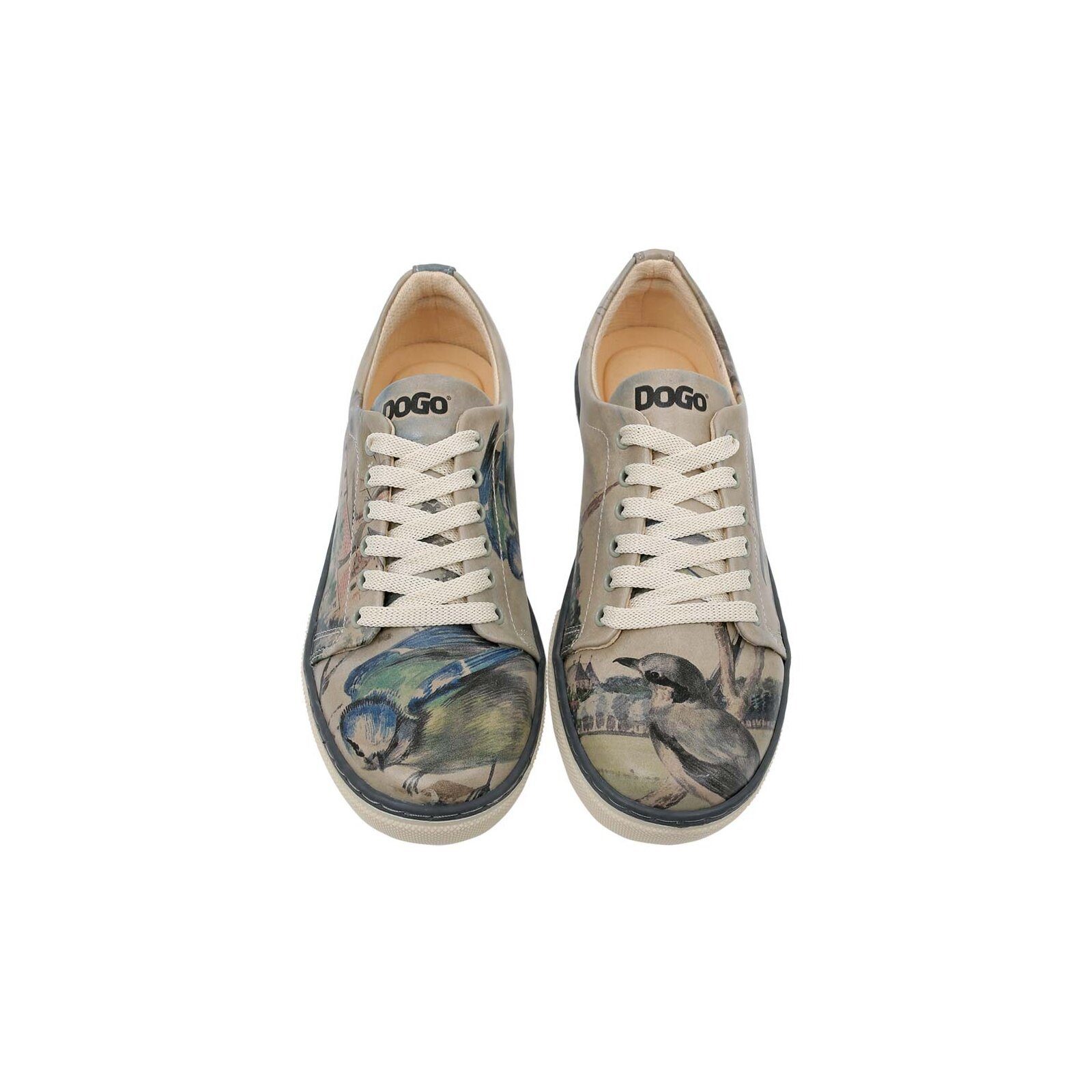 DOGO Classic Schnürsneaker Birds Of The Castle Damen Sneaker Sneaker Handge günstig online kaufen
