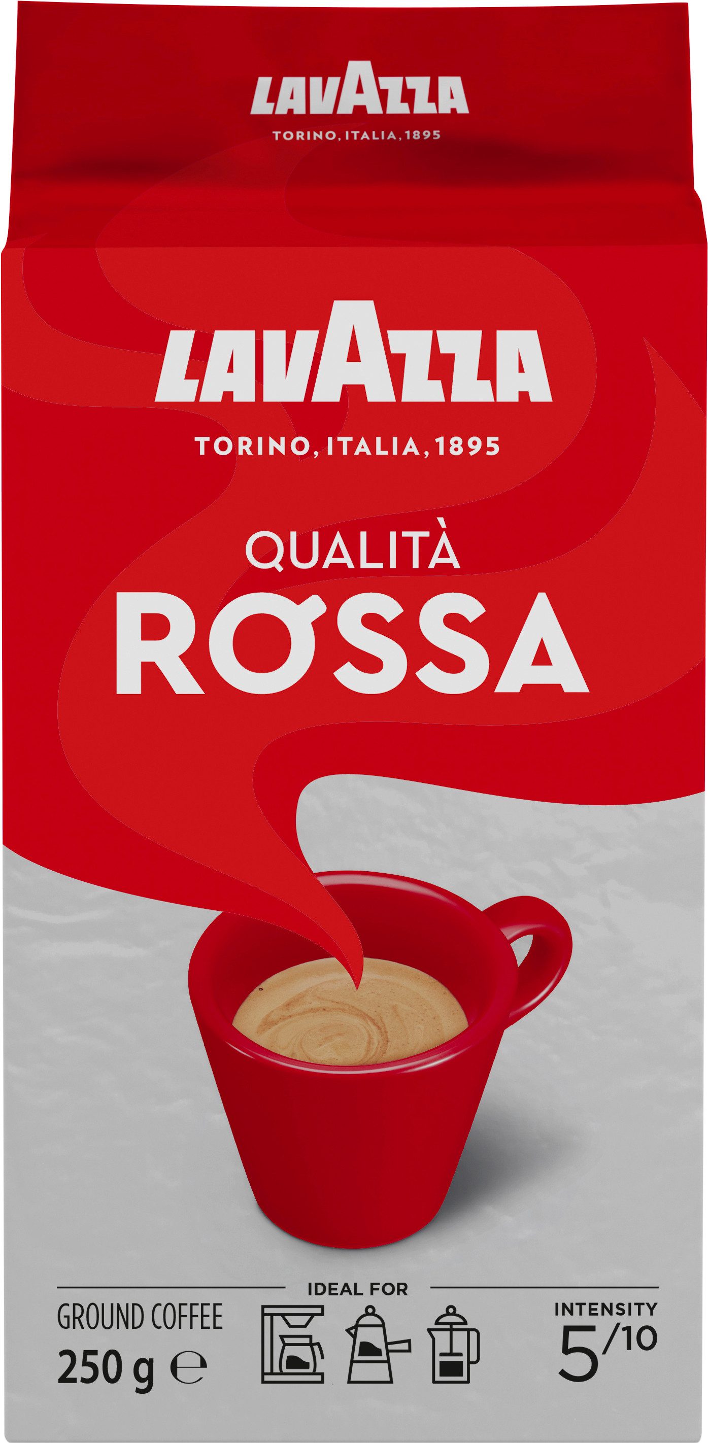 Lavazza Kaffee, Lavazza Qualita Rossa gemahlen